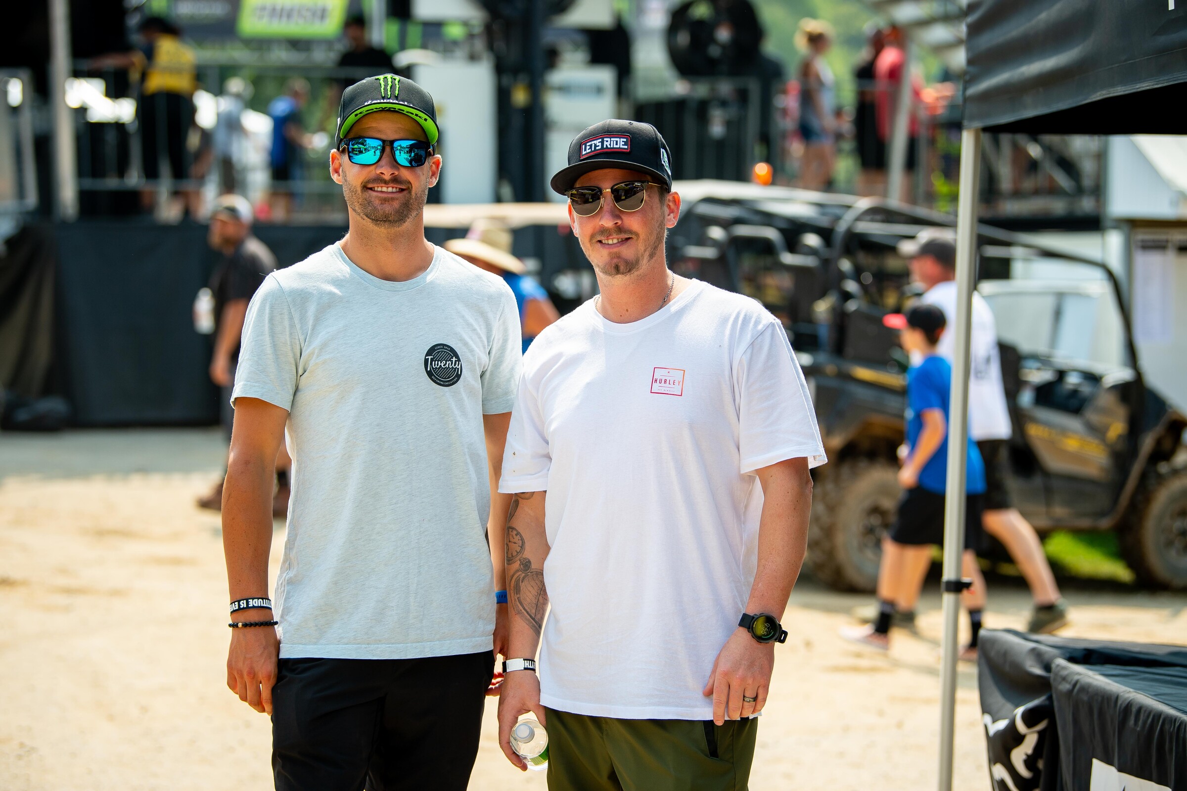 Undercover 250SX champs Broc Tickle and Jake Weimer.