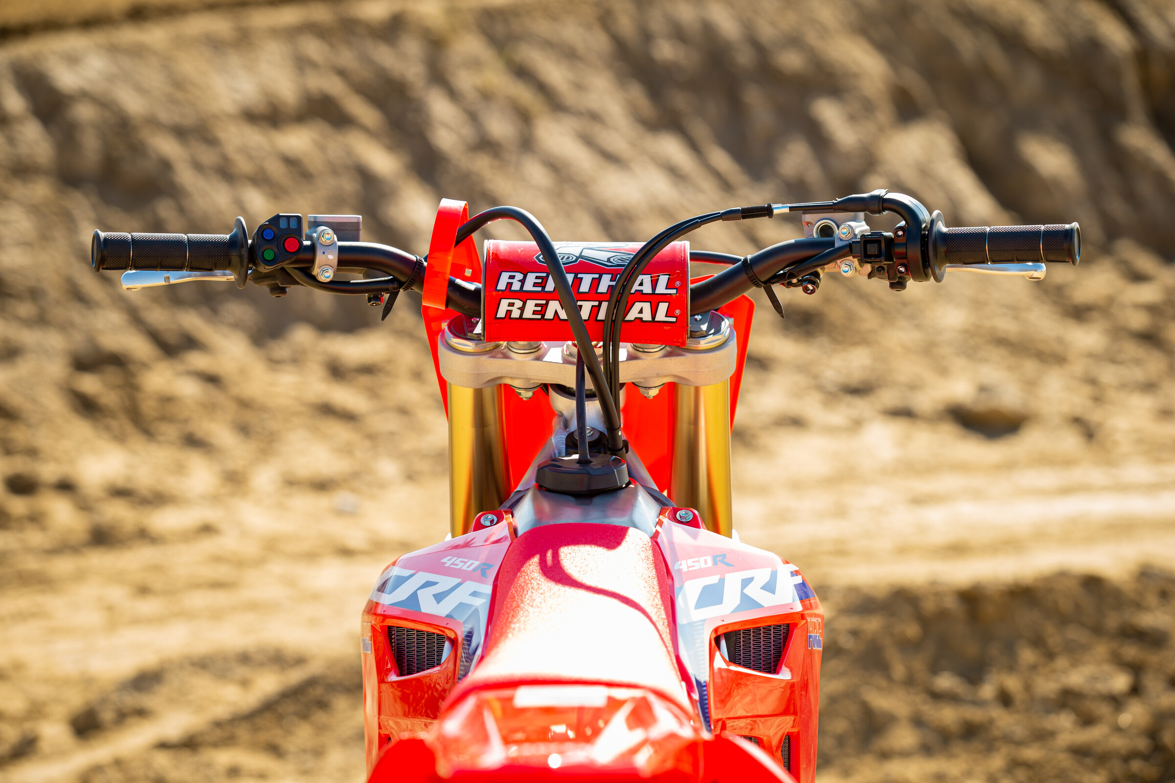 First Ride On The Honda Crf R Refinements From Model Racer X