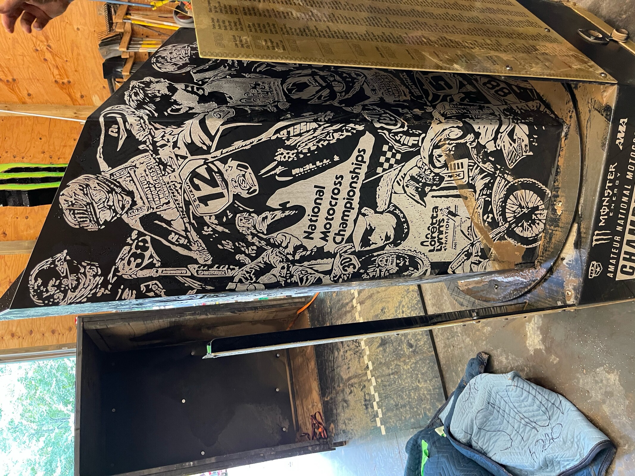 Loretta Lynn's trophy.