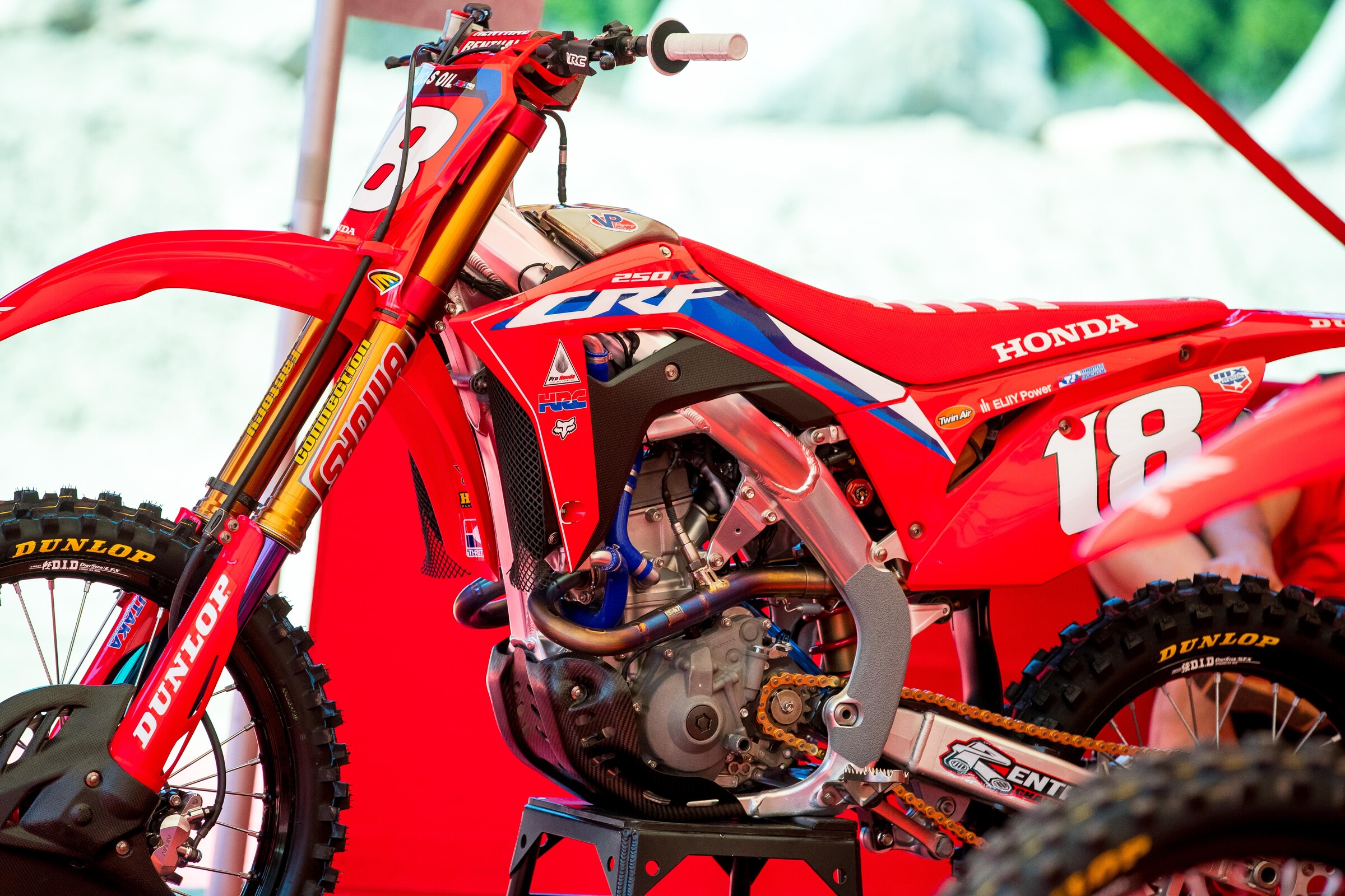 Jett Lawrence holds the red plate once again in the 250 Class.