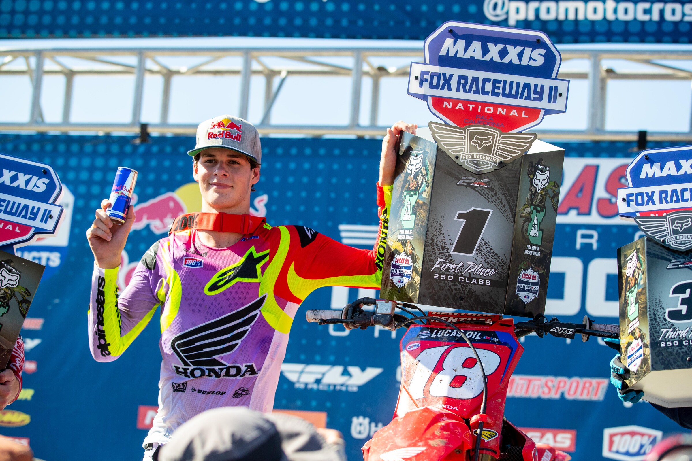 Lawrence was the big winner once again at Fox Raceway