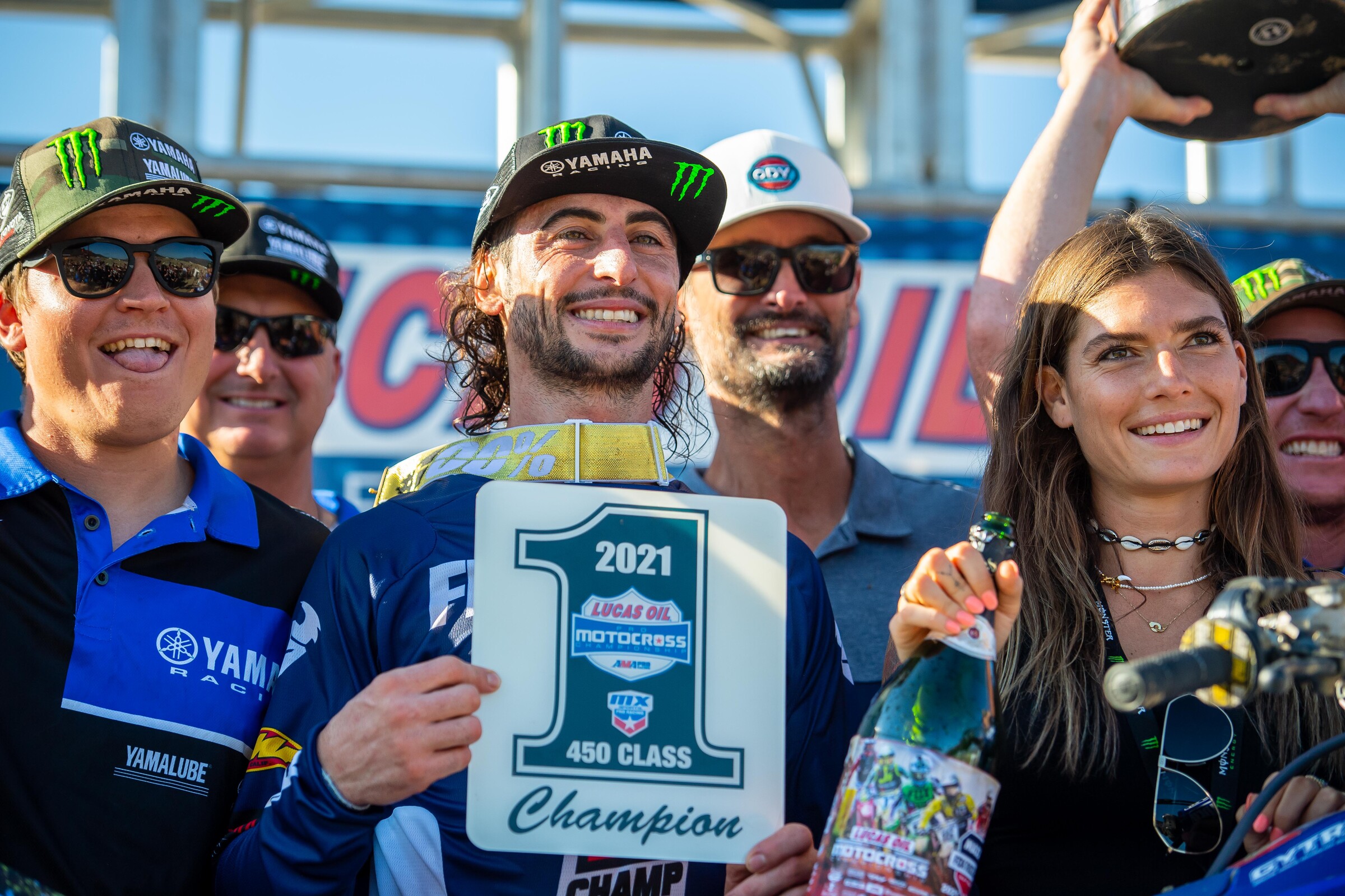 Ferrandis becomes the second French-born rider to win the premier class Pro Motocross title.