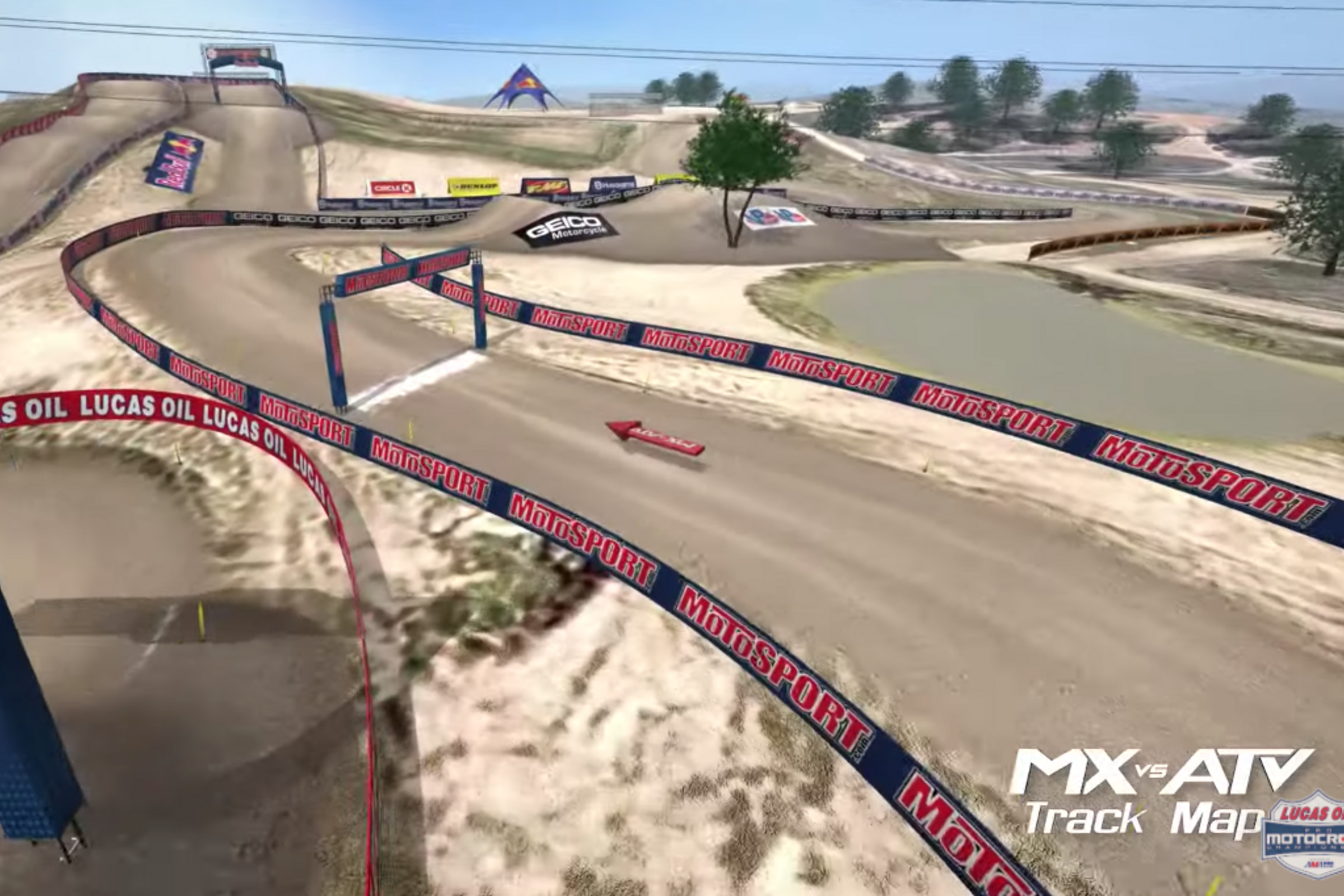 Watch: Hangtown Motocross Classic Track Map