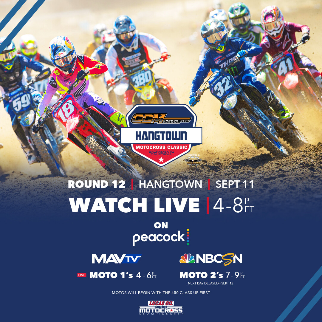 Stream & Watch 2021 Hangtown Motocross Classic & Mountaineer GNCC on TV