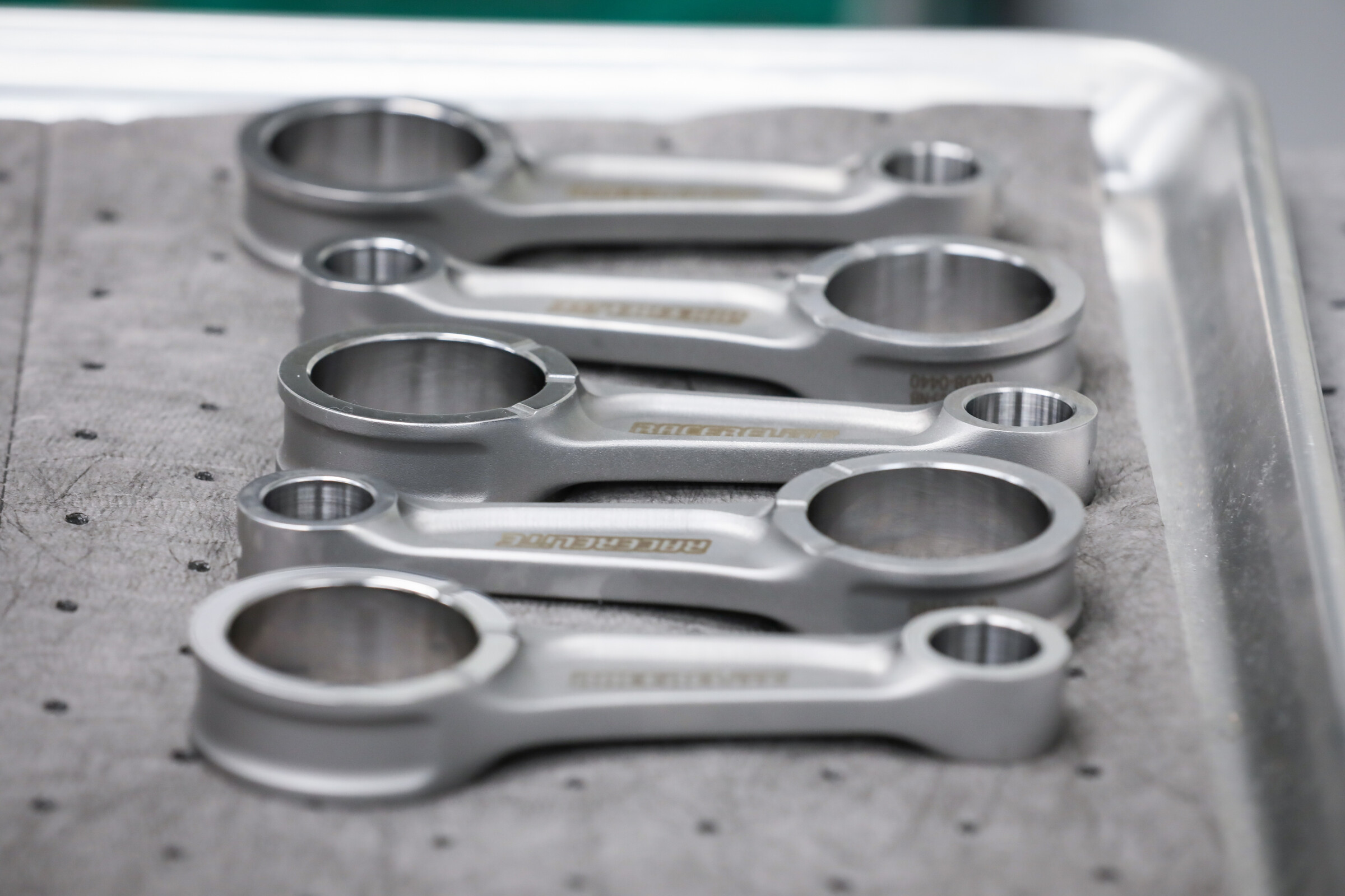 Specifically engineered weight was one of several key factors taken from factory team development. Reciprocating mass can be make or break for acceleration, especially in four-stroke engines.