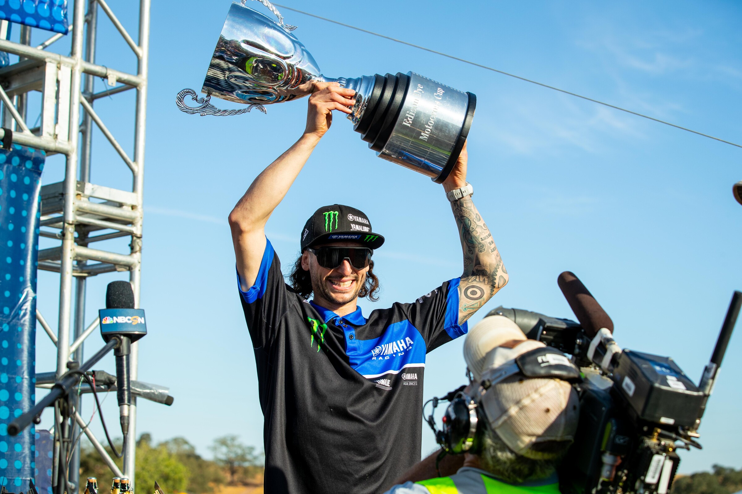 Dylan Ferrandis, the 2021 Lucas Oil 450 Class Pro Motocross Champion.