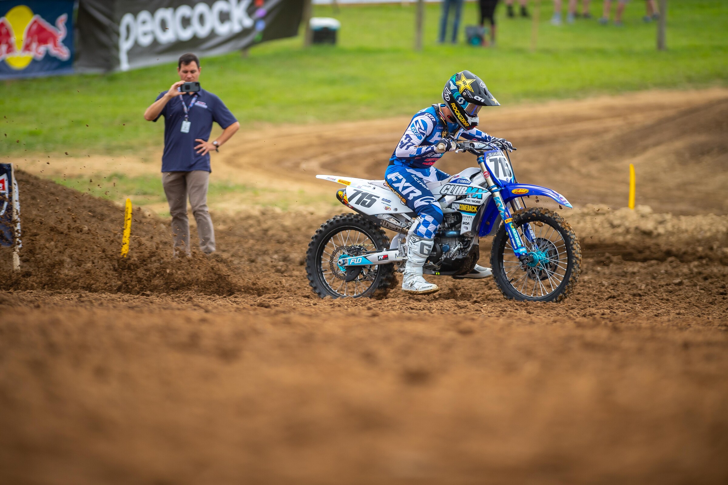 Phil Nicoletti practice starts under the watchful eye of Jason Weigandt