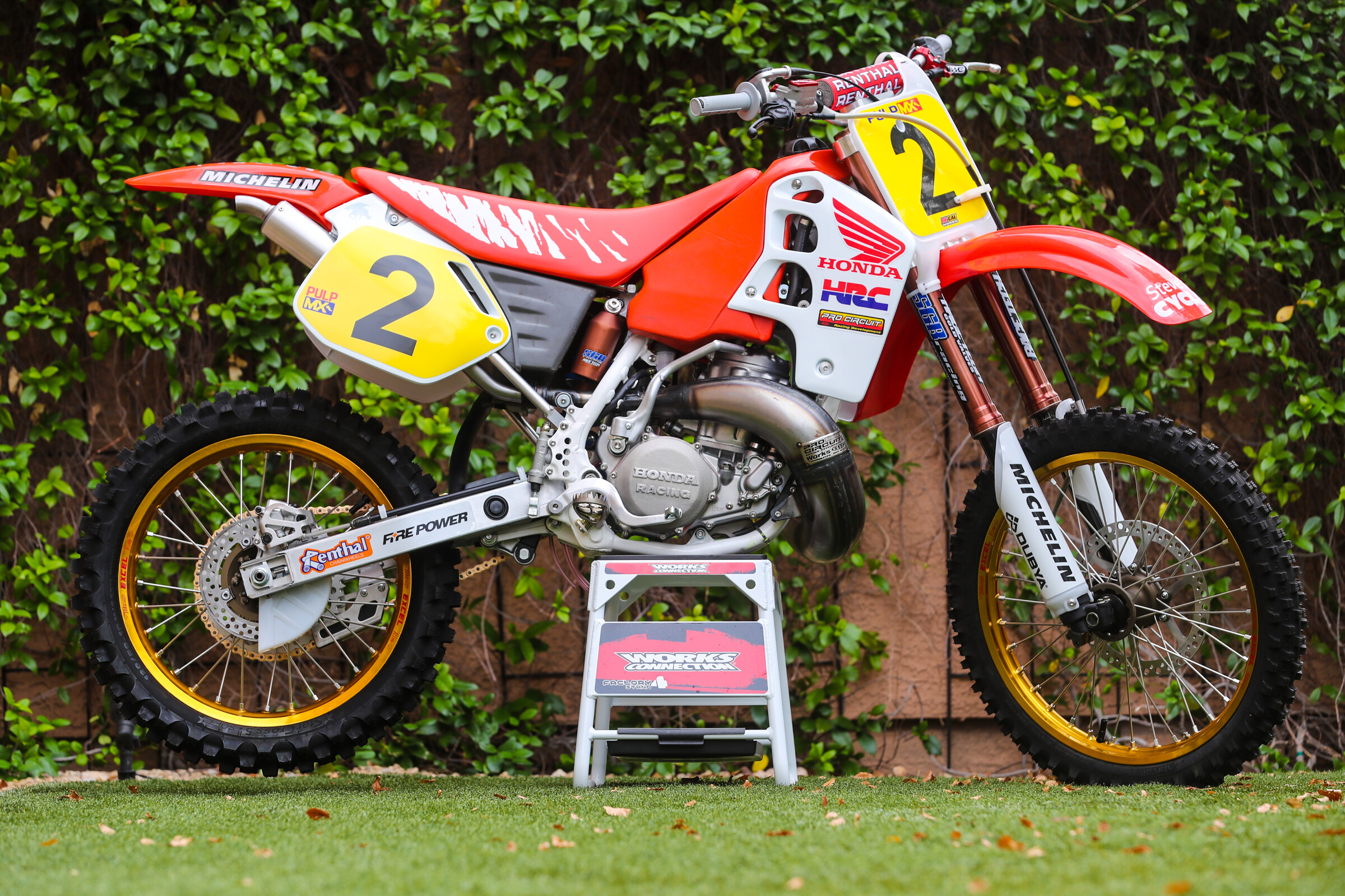 Steve Matthes' 1990 Honda CR500.
