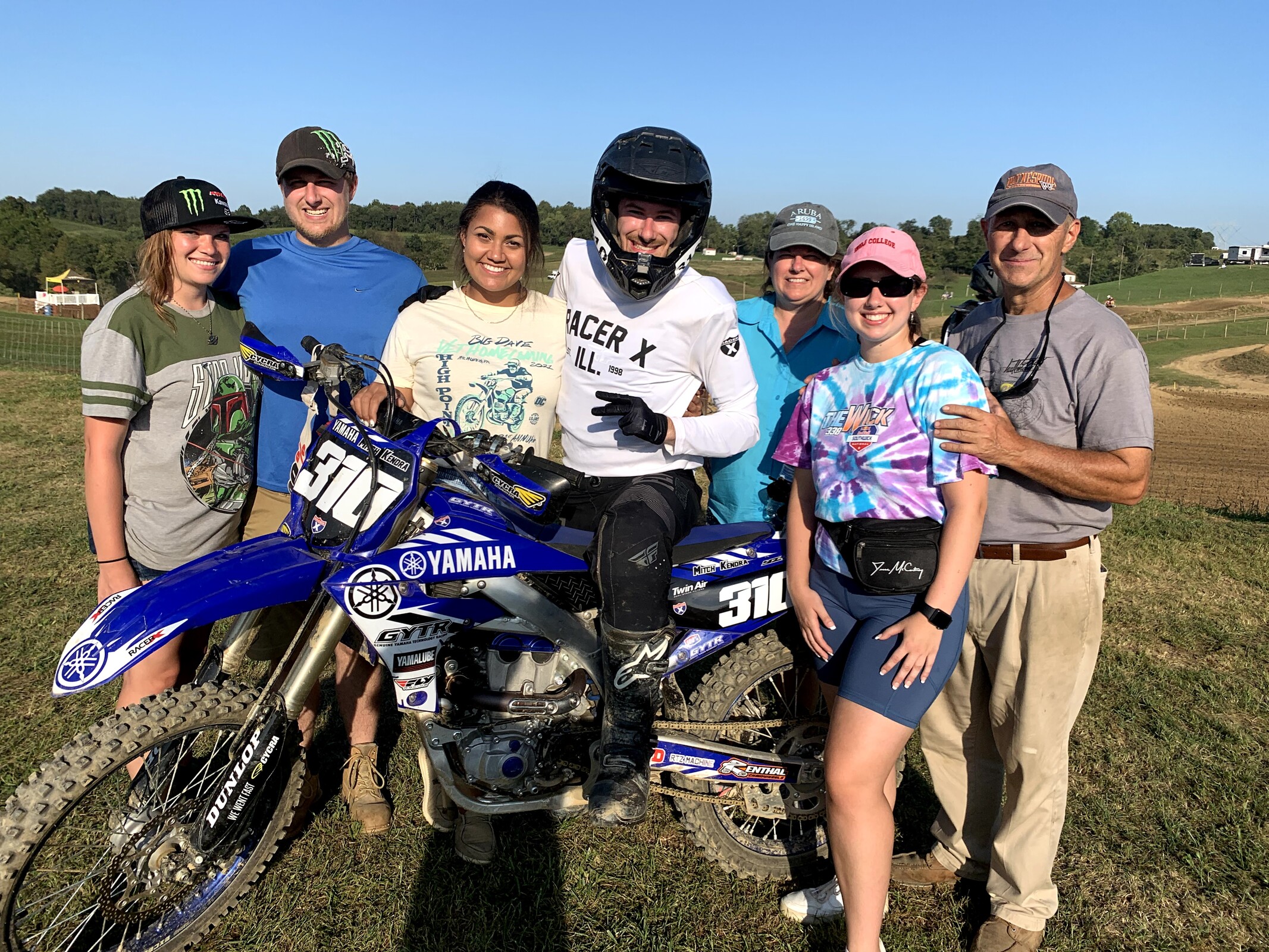 Mitch Kendra and family.