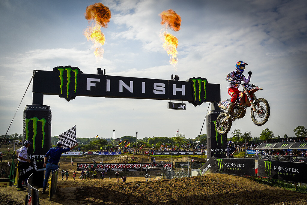 Vialle topped MX2 today in his first Motocross of Nations appearance.