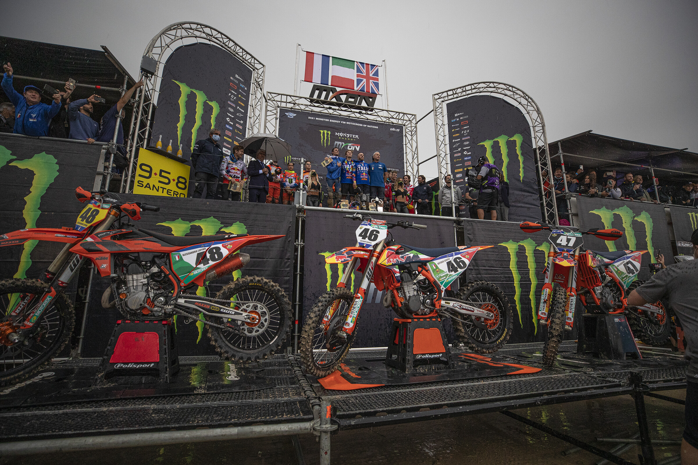 Hosting Italy claimed the 74th edition of the Monster Energy FIM Motocross of Nations.