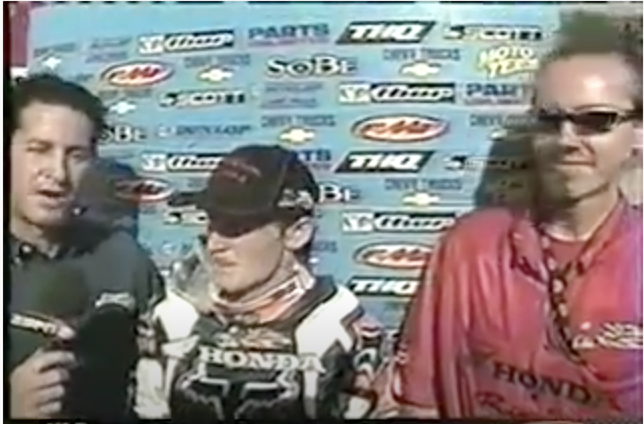 Here's Carmichael and Watts speaking with ESPN's Cameron Steele after completing the perfect season.