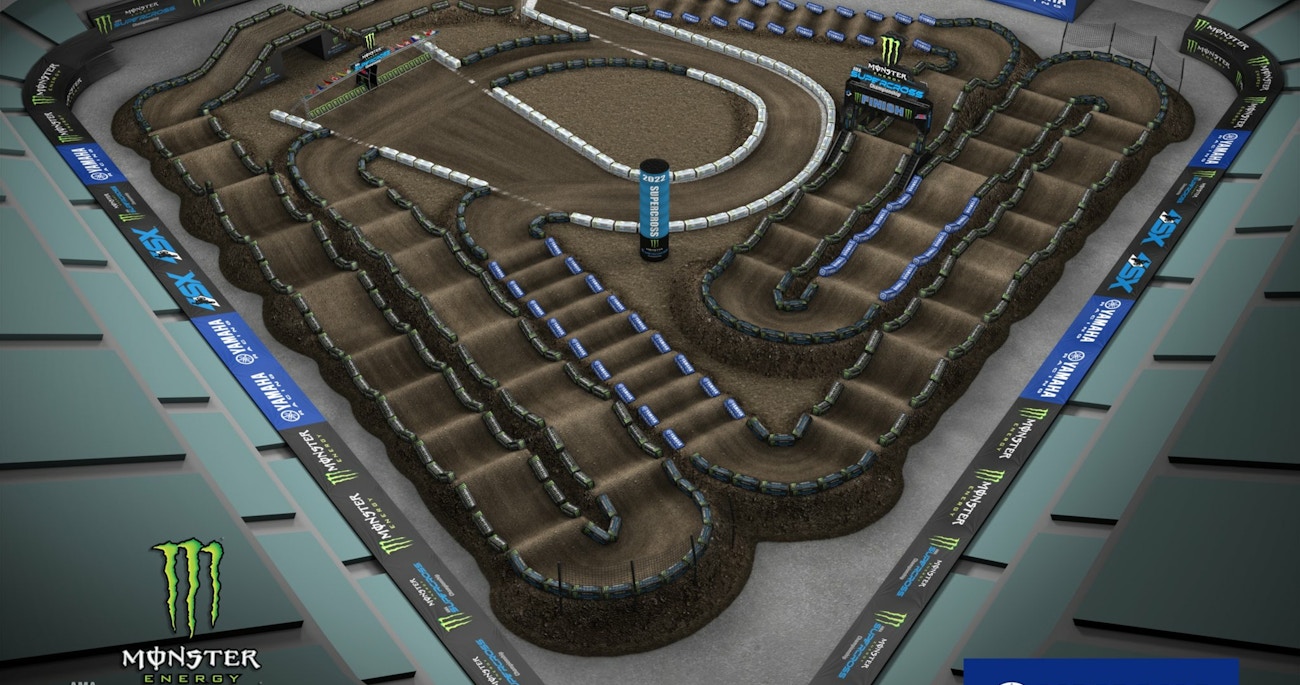 Track Maps! Layouts for 16 Rounds of 2022 SX - Racer X