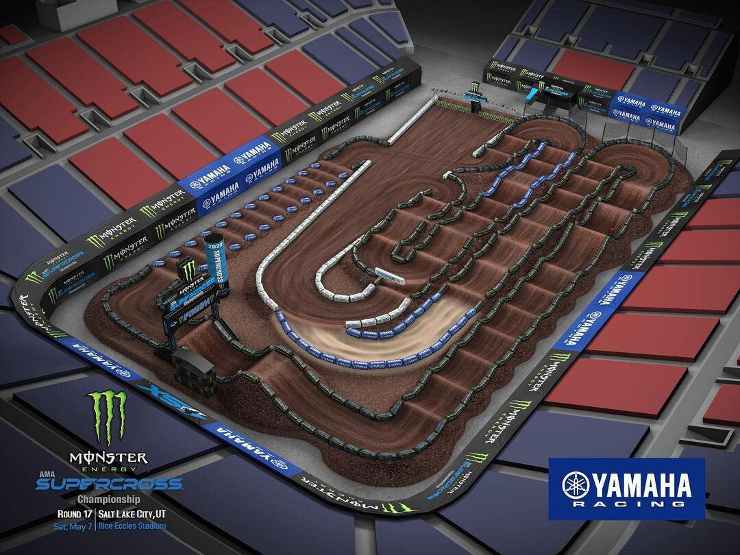 SAN FRANCISCO SUPERCROSS TRACK MAP: The Lay Of The Land For Saturday Night;  Plus Seating Chart - Motocross Action Magazine