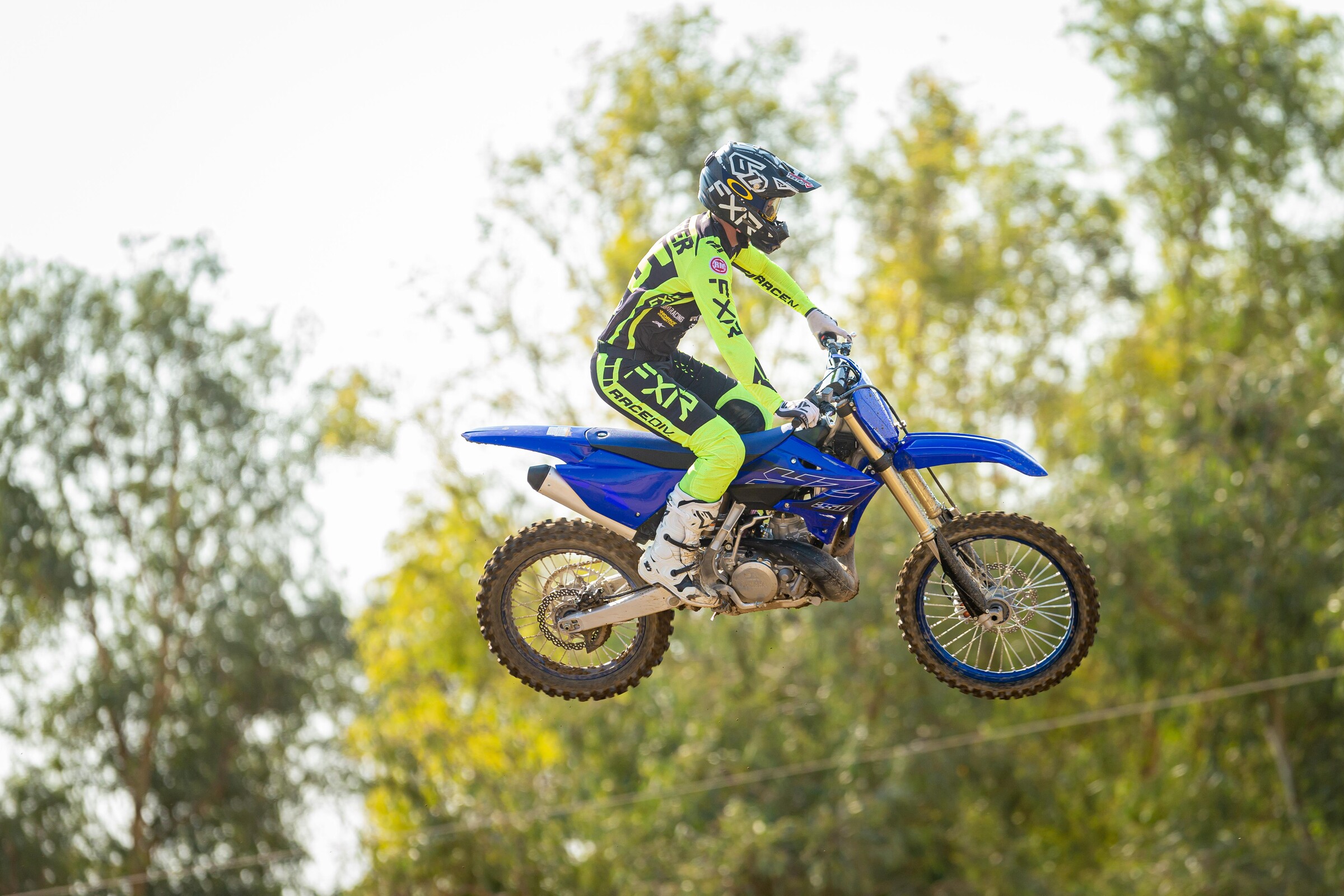Kris Keefer on the 2022 Yamaha YZ250.