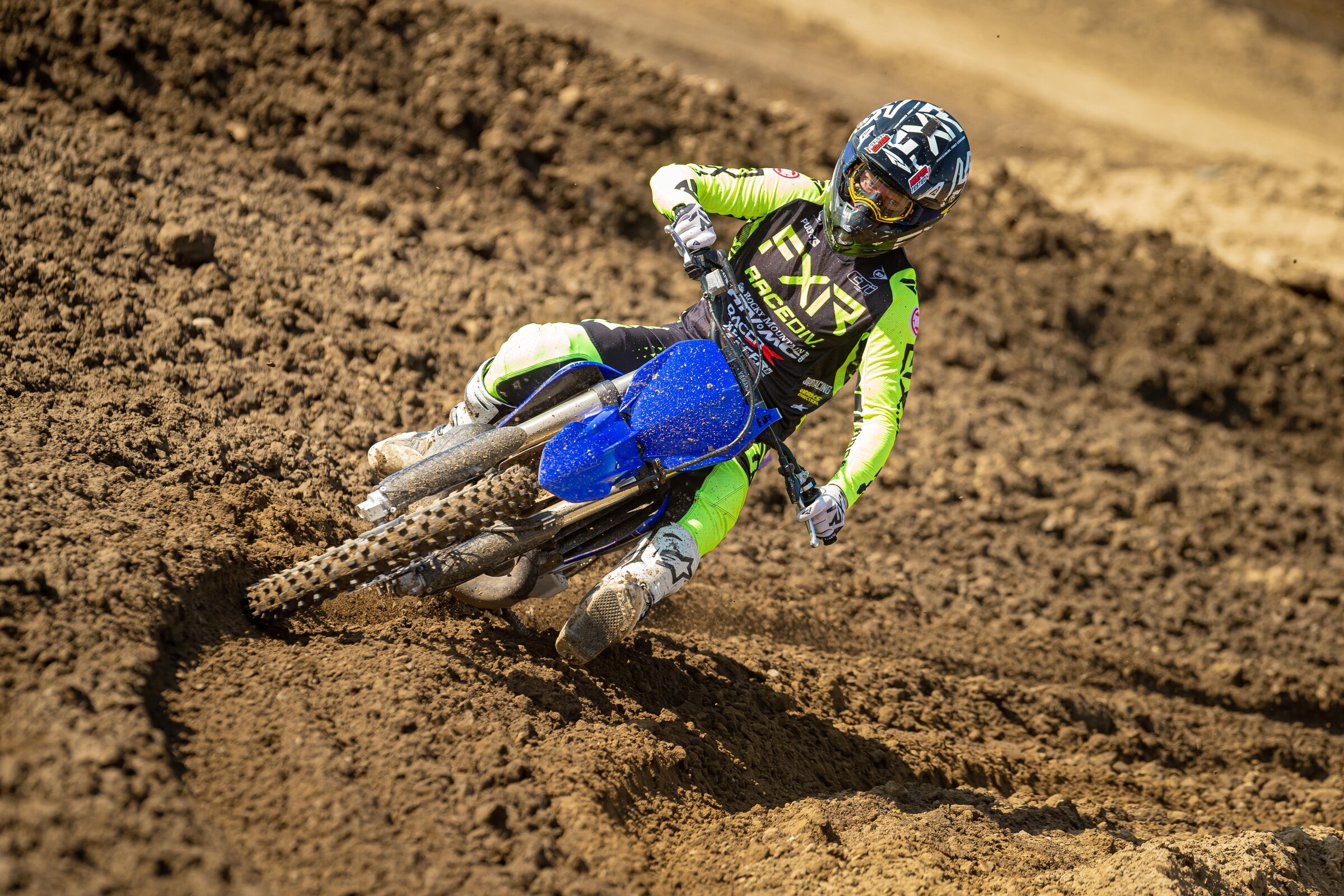 Kris Keefer on the 2022 Yamaha YZ250.