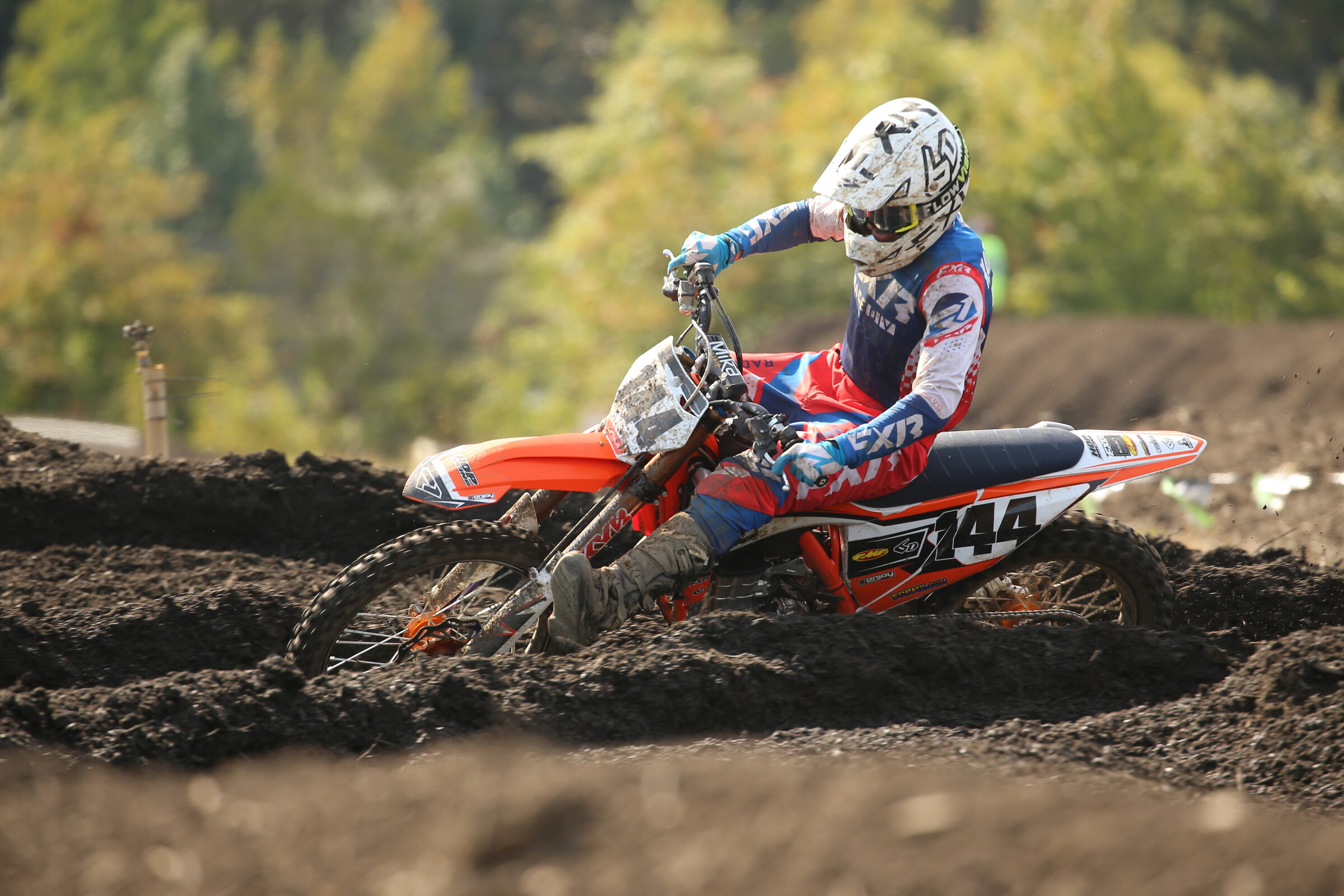 Vermont’s Austin Kapoukranidis had a solid weekend at the Race of Champions with multiple moto wins and the overall in both the Collegeboy and Open “B” classes.