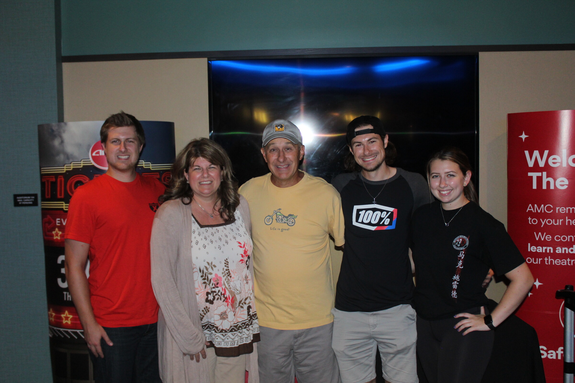 Mitch Kendra and family: (from left to right) Jake, Jenni, Mike, Mitch, and Megan.