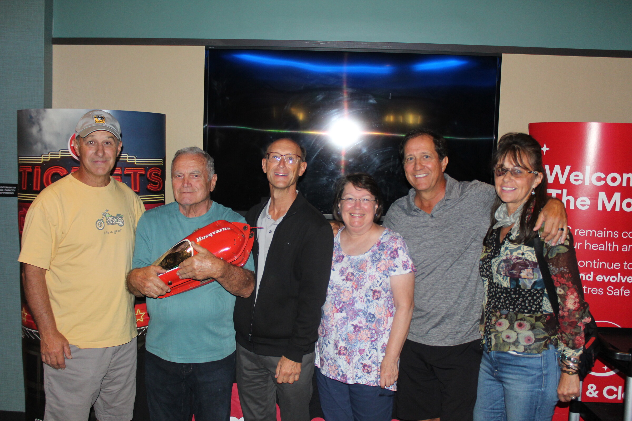 Mitch's dad Mike (far left) with his siblings: (from left to right) Ernie, Stan, Margie, Billy, and Gabriella.