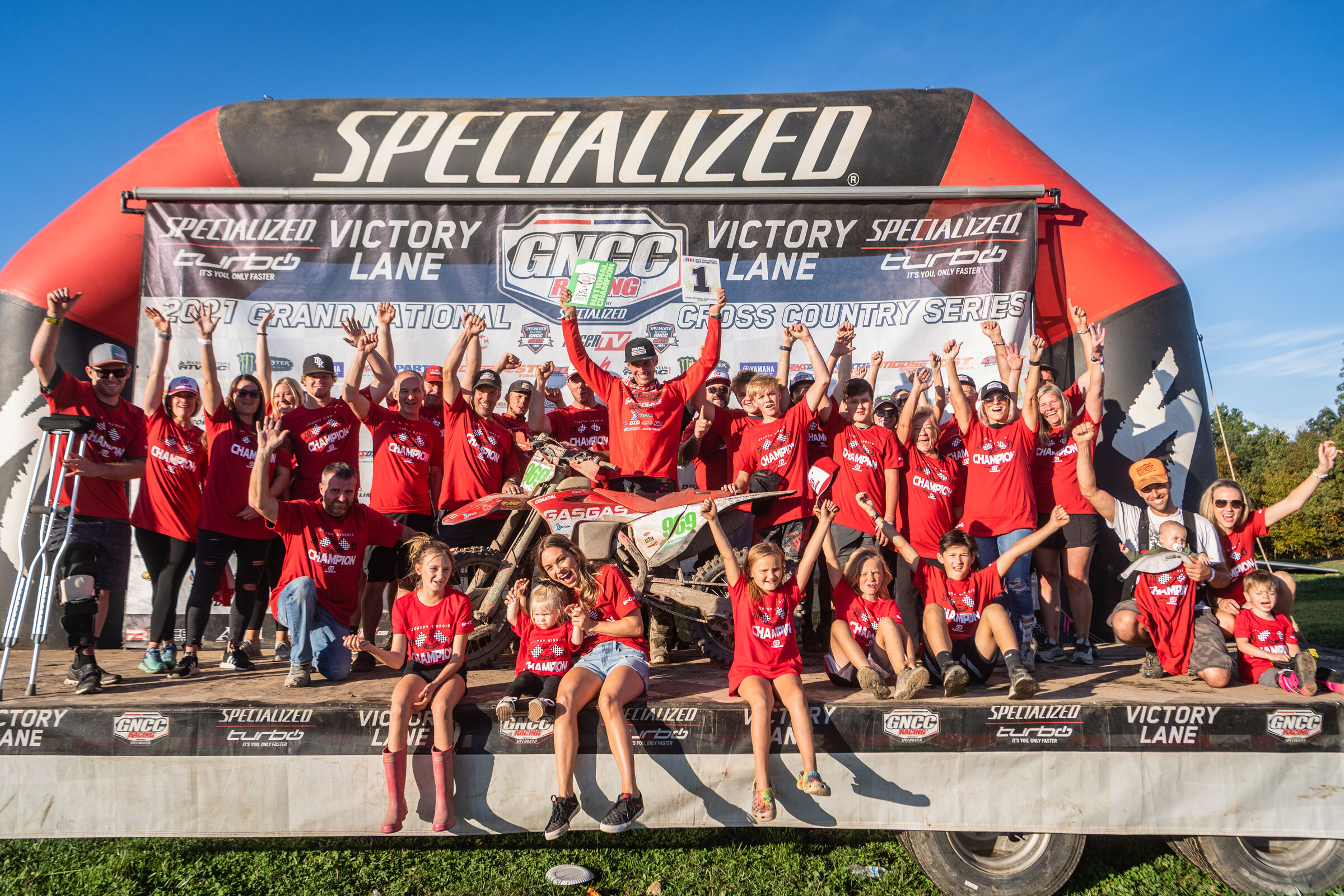 Coastal Racing/GasGas has claimed the XC2 Championship with Jonathan Girroir.
