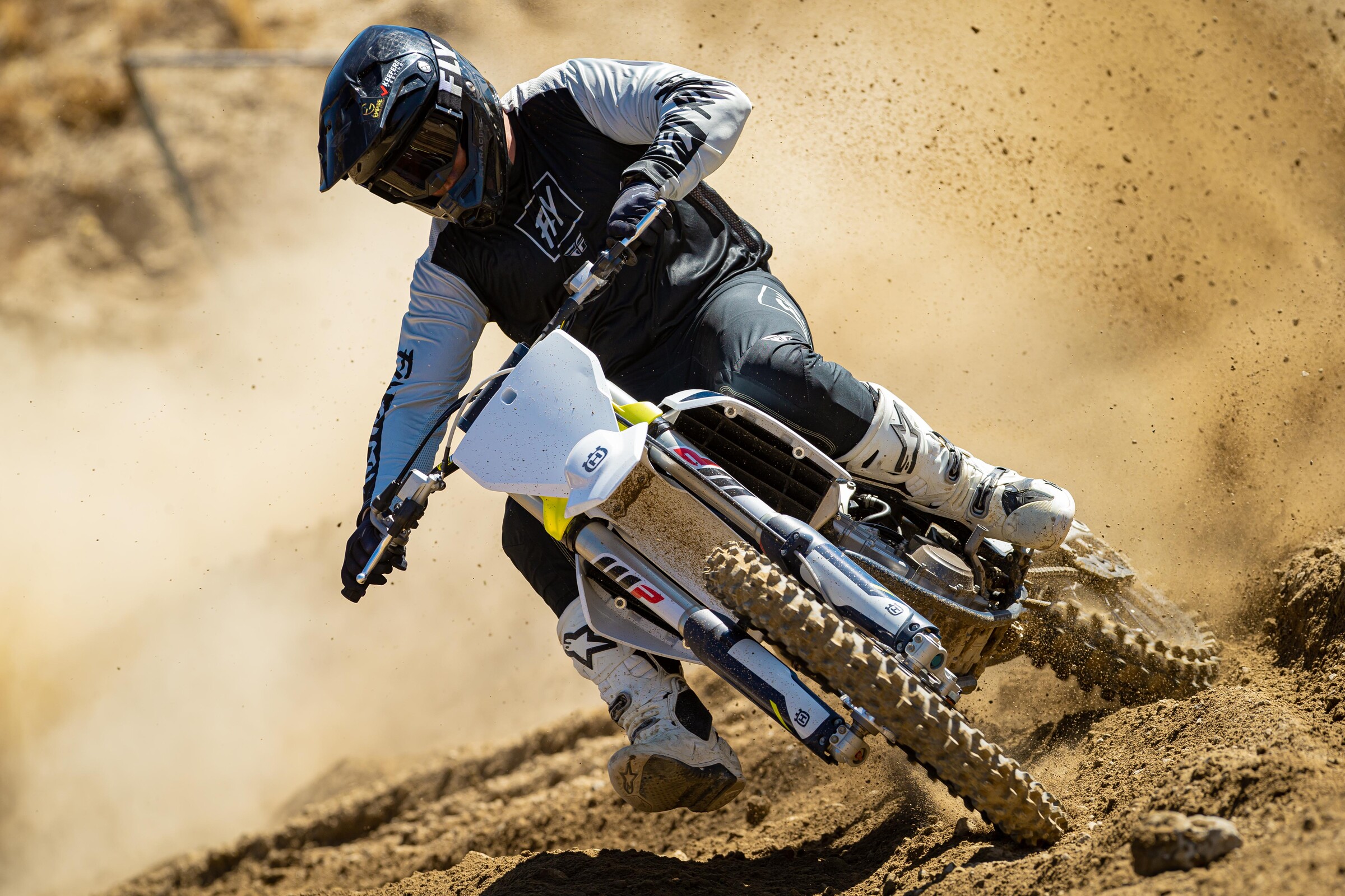 Gary Sutherlin on the 2022 Husqvarna FC 450.