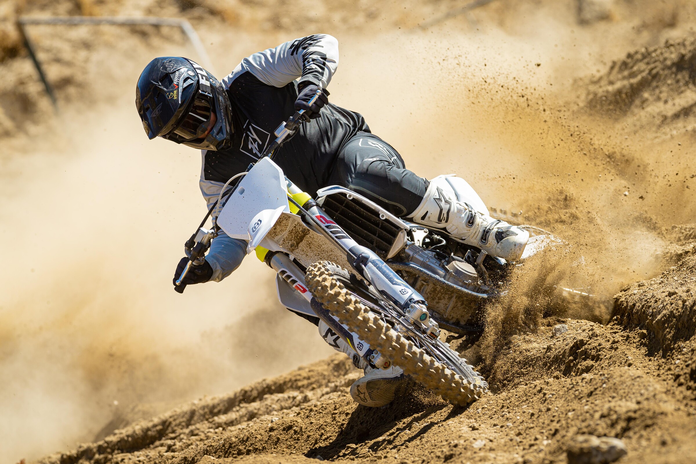 Gary Sutherlin on the 2022 Husqvarna FC 450.