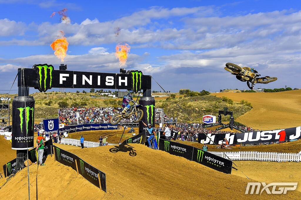 Teammates Renaux and Geerts battled for the second-moto win, and Renaux's win powered him to the overall as well.