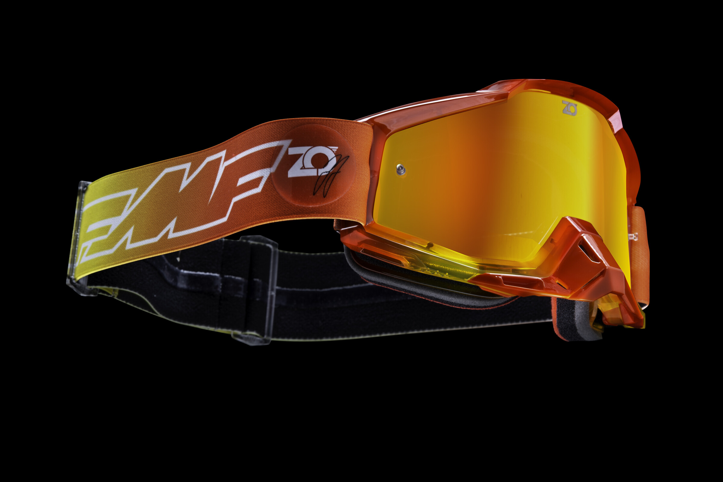 The Zach Osborne Signature Edition FMF Powerbomb Goggle.