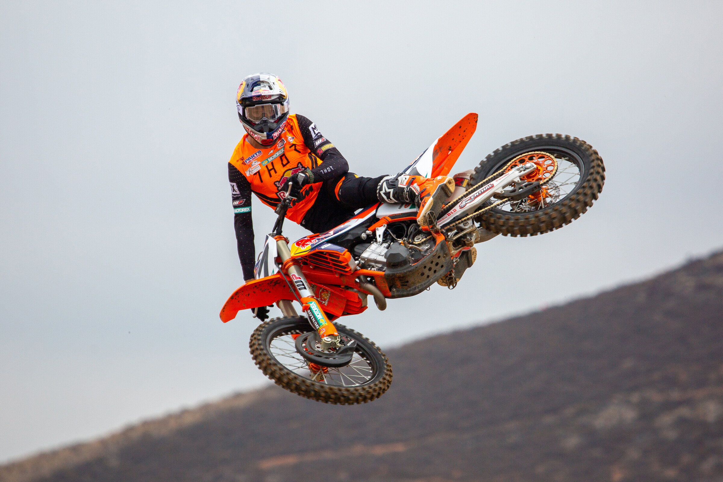Plessinger on the Red Bull KTM.