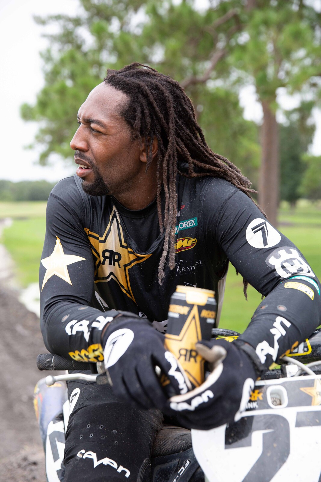 Malcolm Stewart on his Rockstar Energy Husqvarna FC 450.