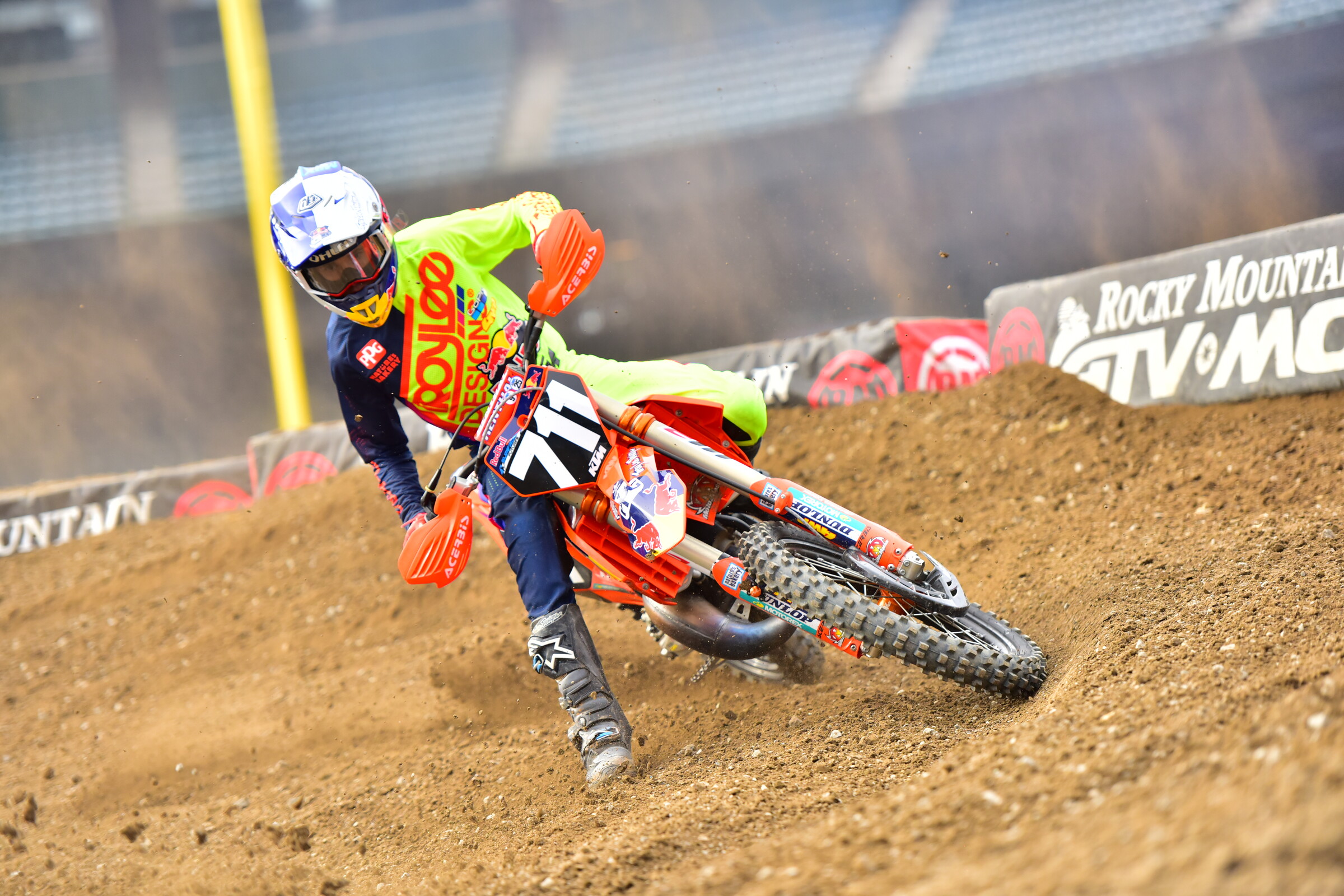 Max Vohland at a Supercross Futures event in 2020.