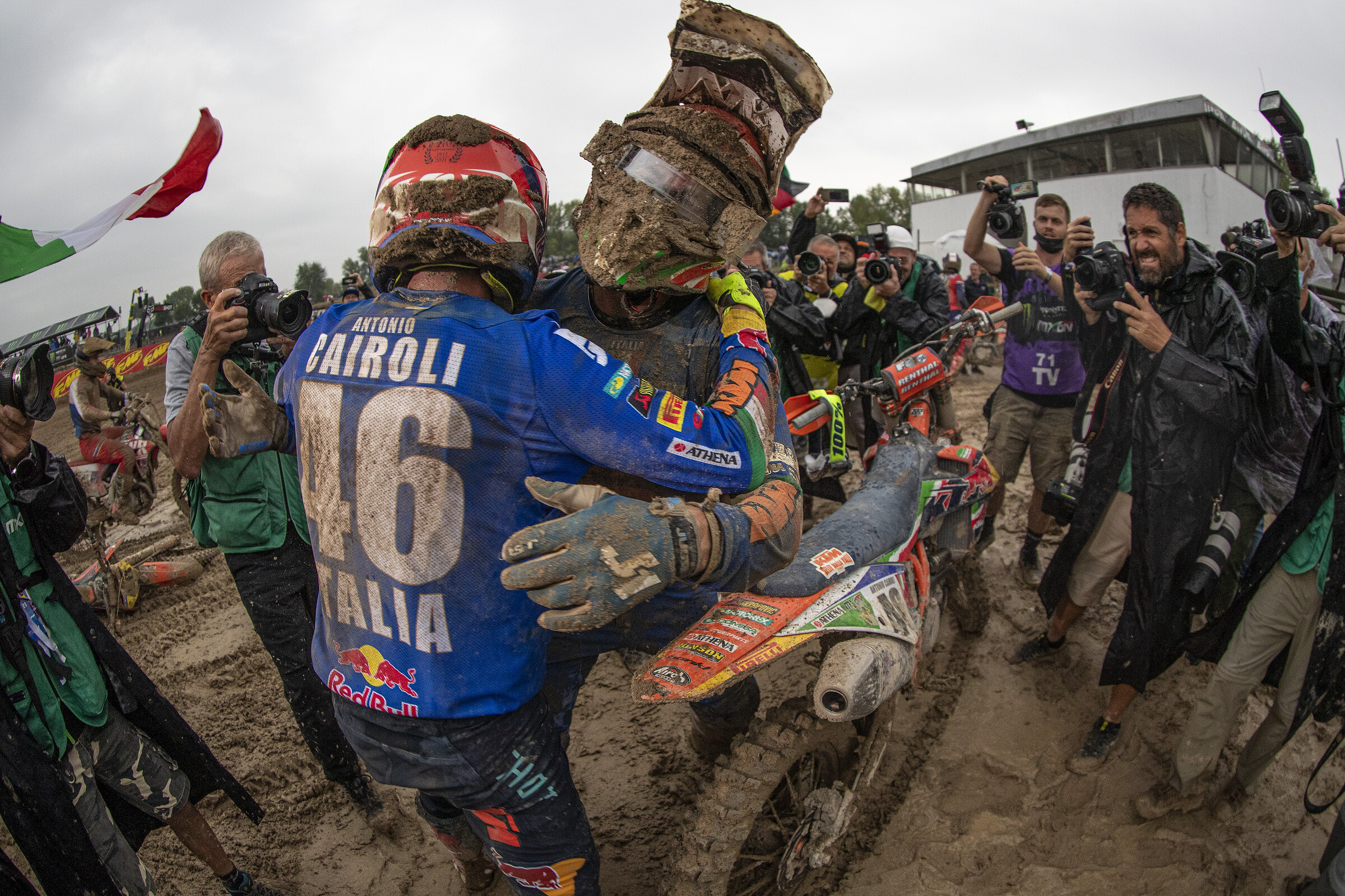 Antonio Cairoli and Alessandro Lupino.