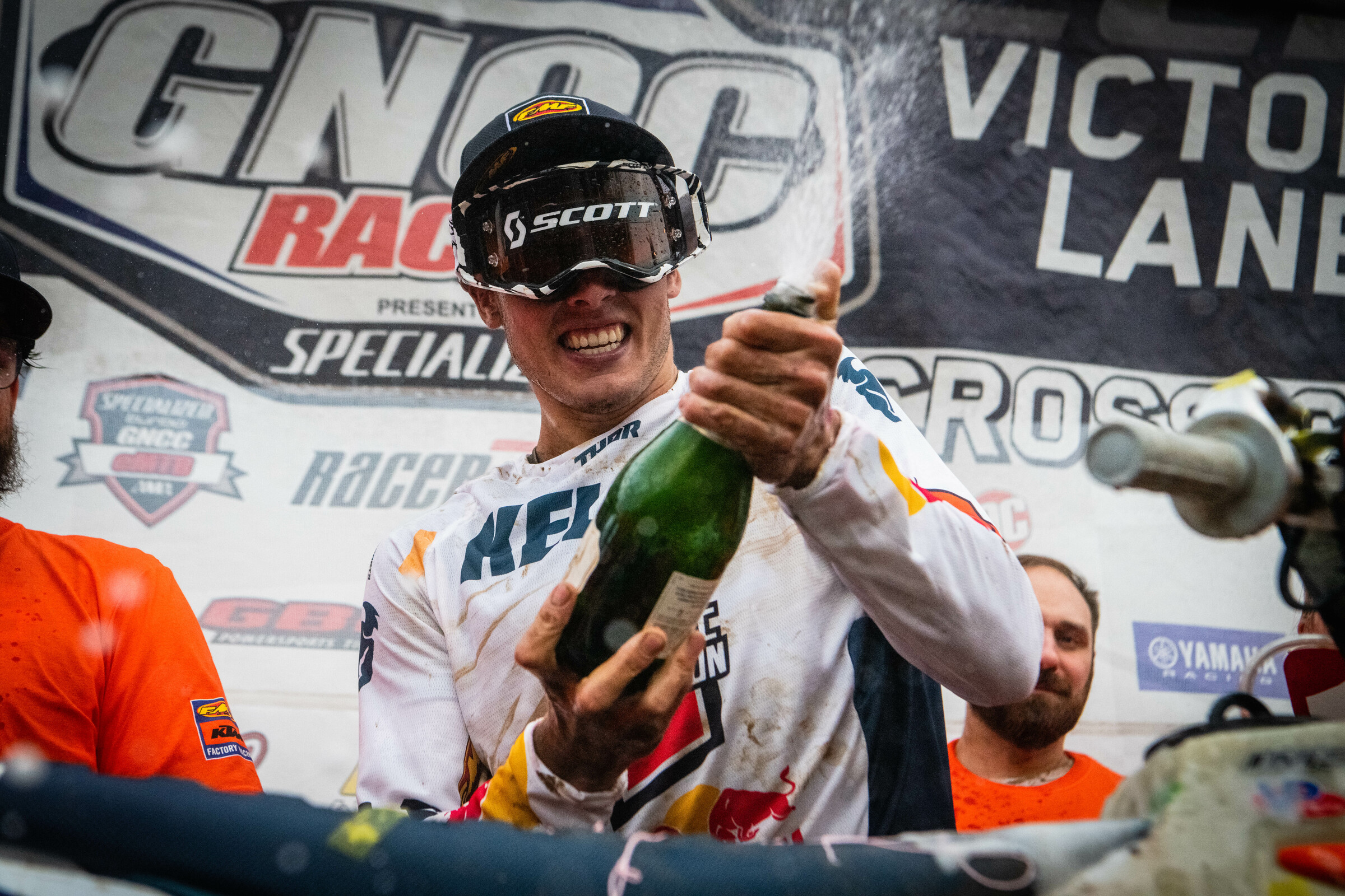 Ben Kelley(FMF/KTM Factory Racing) clinched his first-ever 2021 GNCC Overall National Championship.