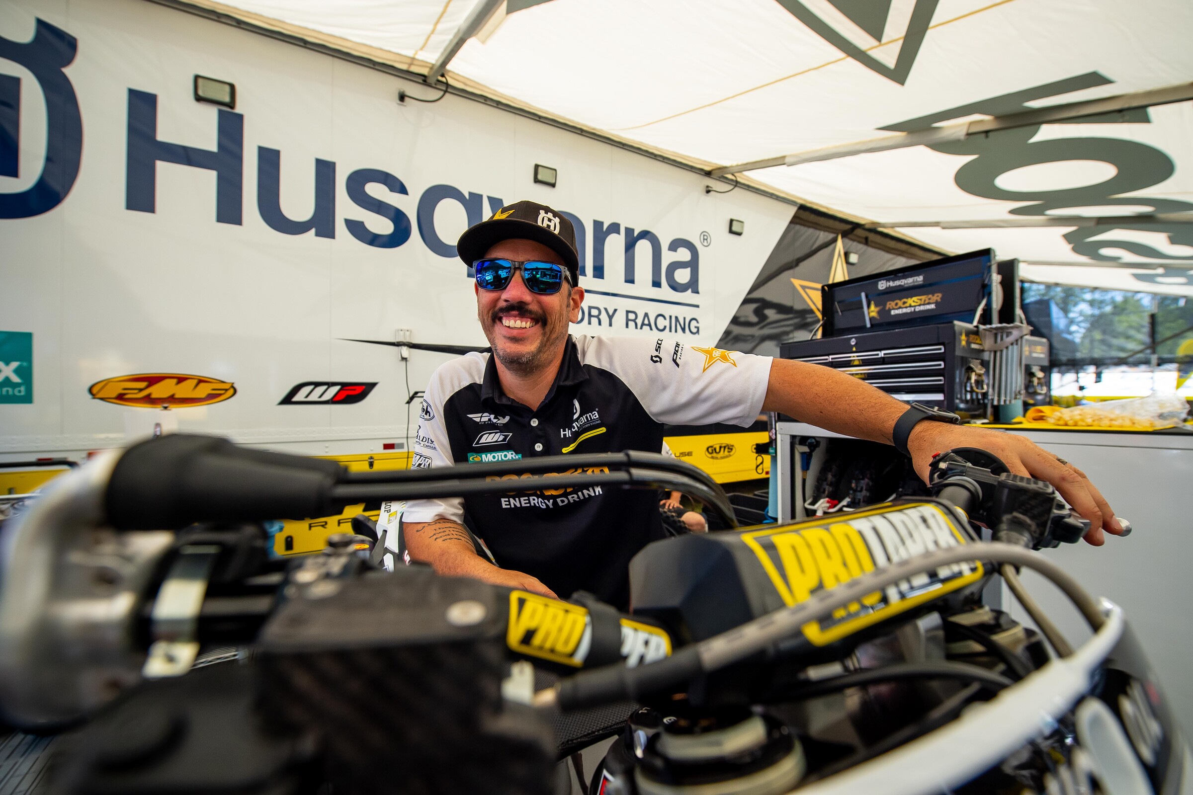 Jedidiah Rodriguez’s mustache on point!