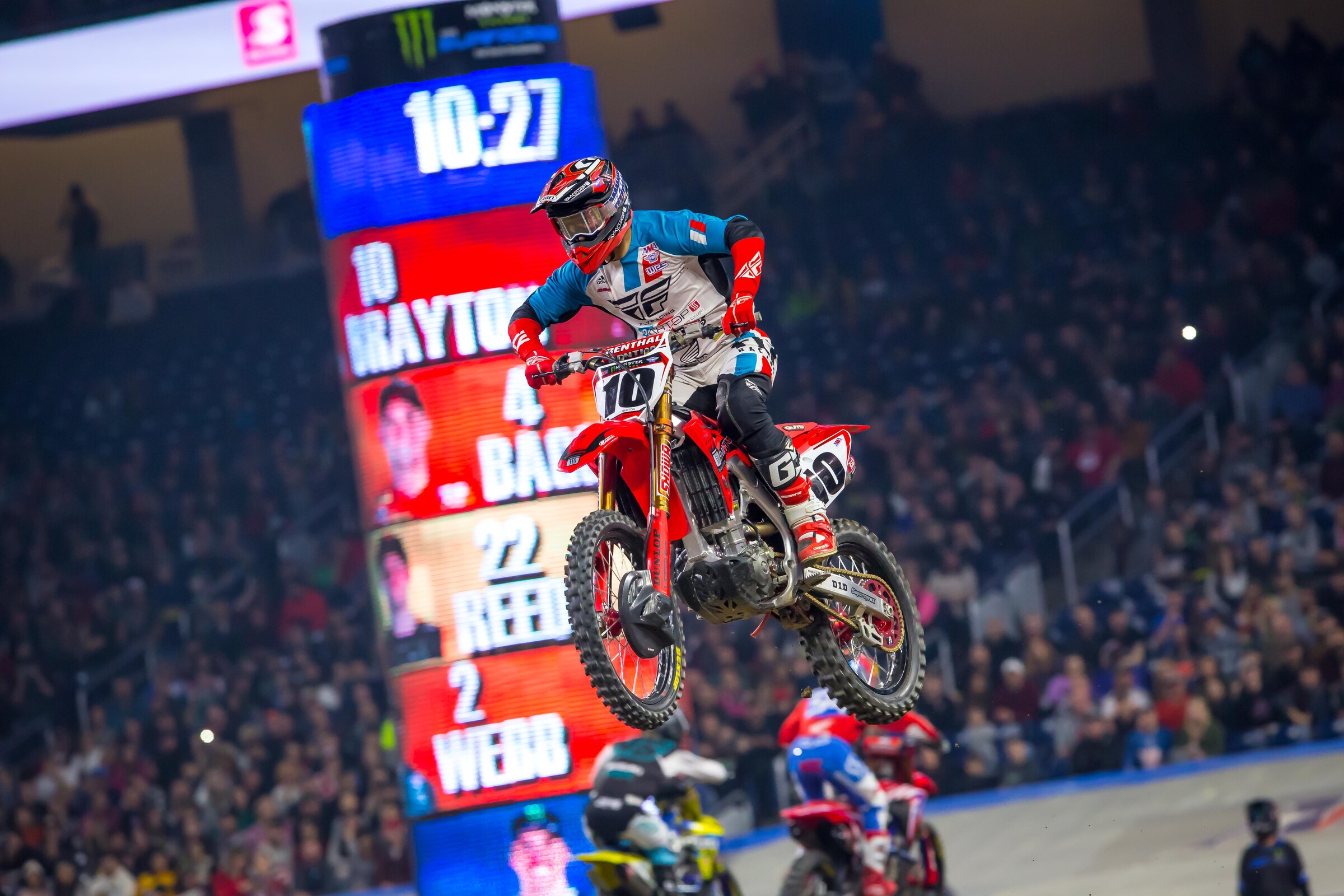 Brayton at the 2019 Detroit Supercross.
