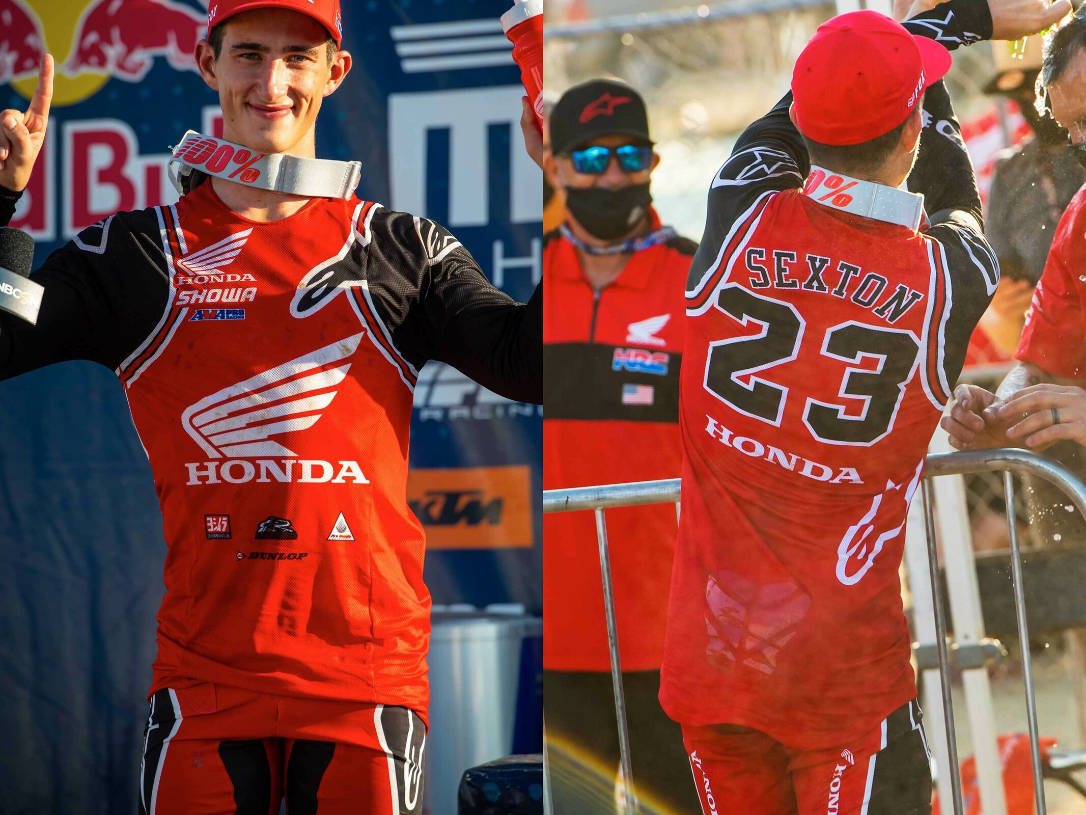 Shout-out to Alpinestars on the 🔥jersey.