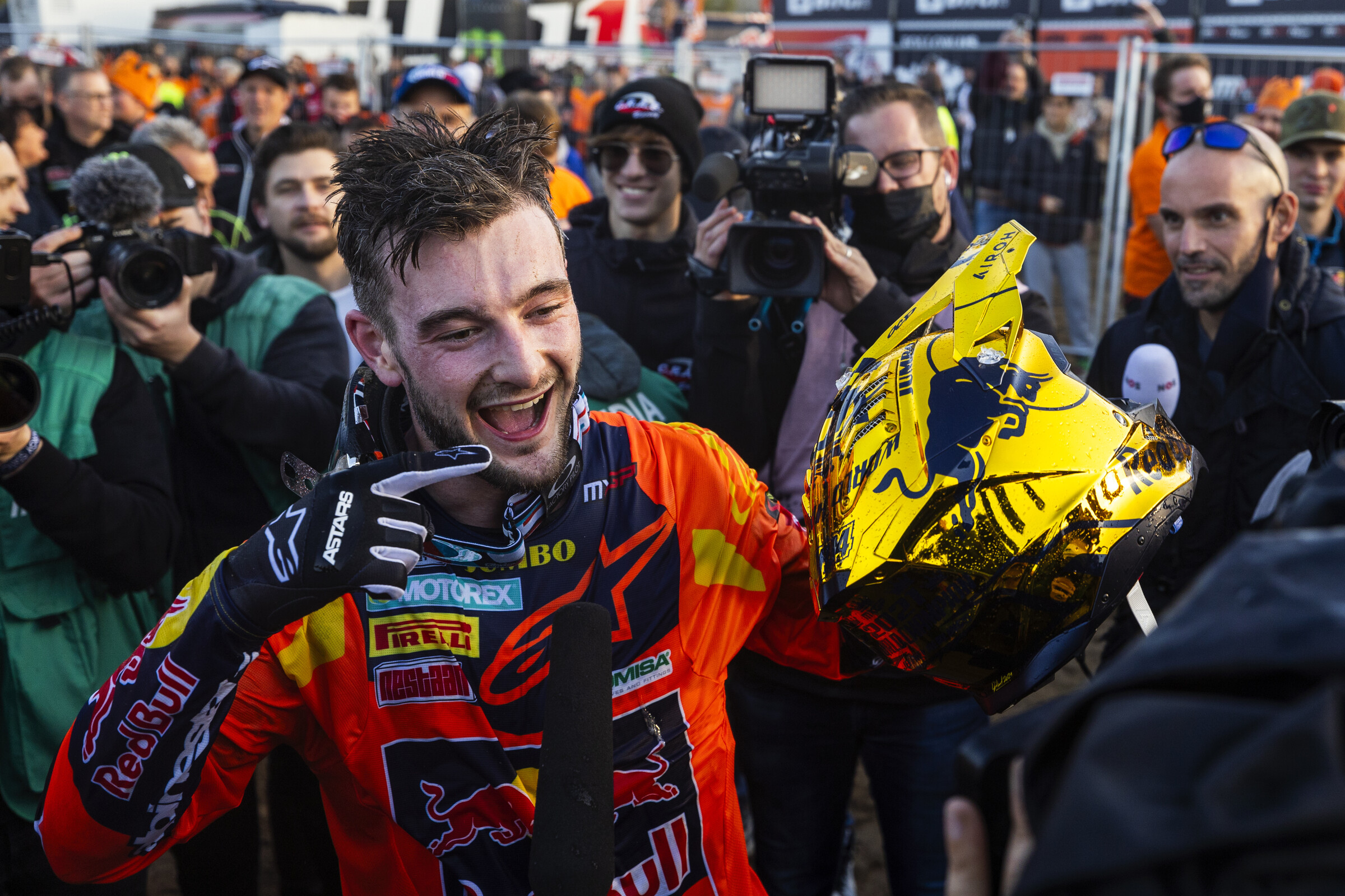 Jeffrey Herlings is the 2021 MXGP champion.
