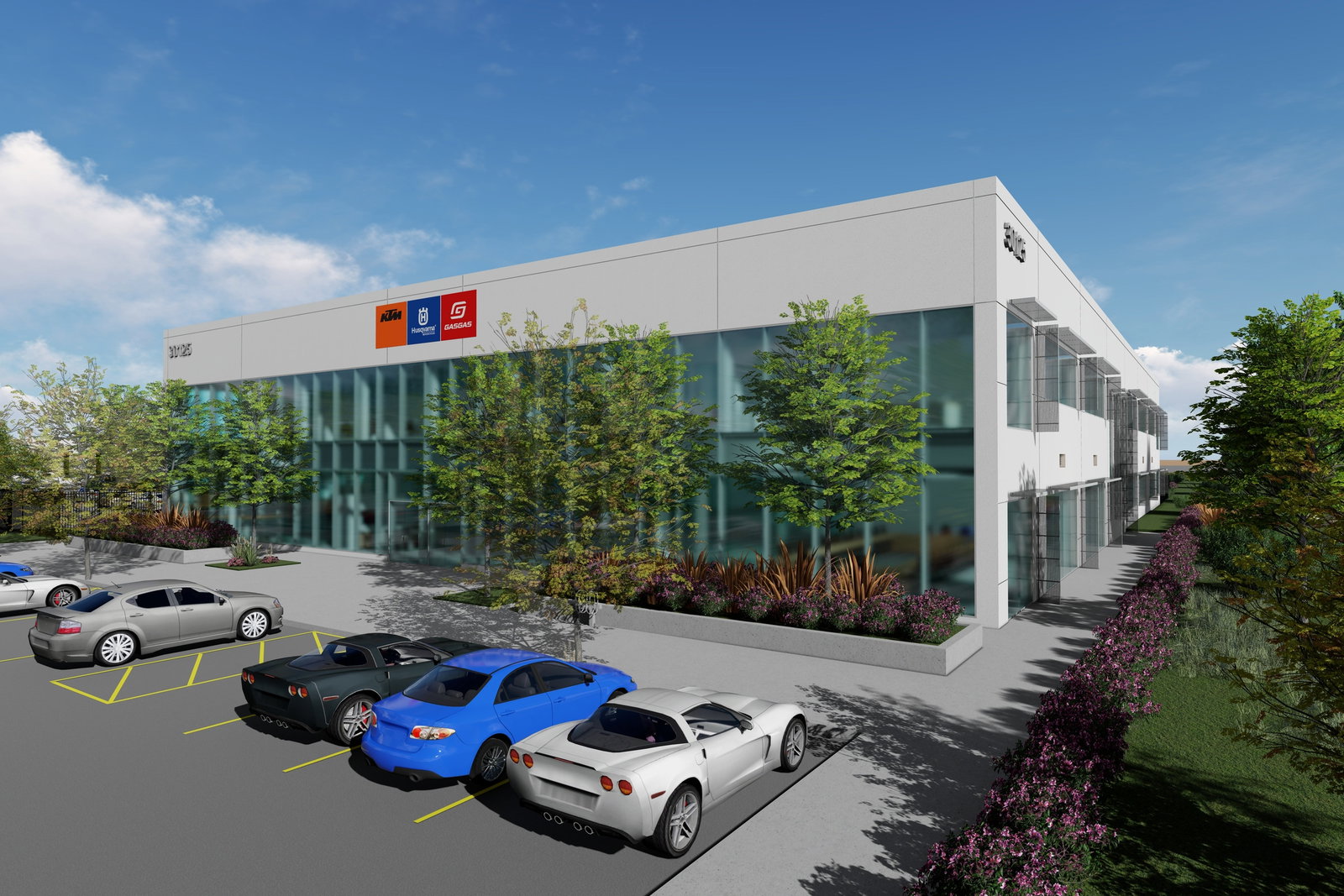 KTM Celebrates Progress of New $50 Million North American Headquarters ...