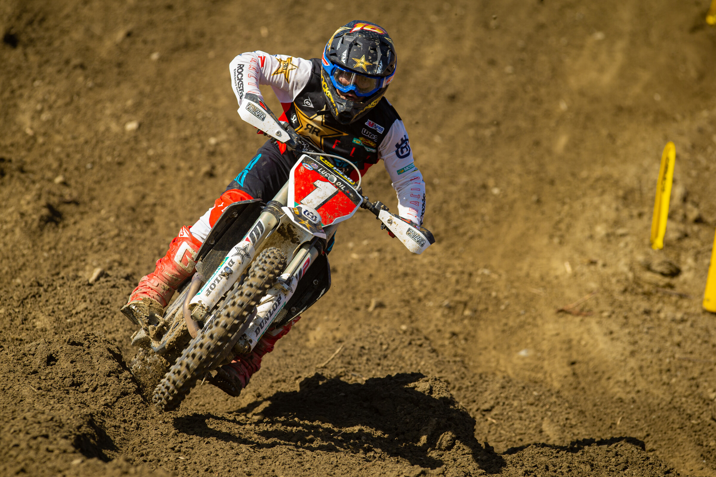 Zach Osborne in what was his second to last race of his career at Fox Raceway in 2021.