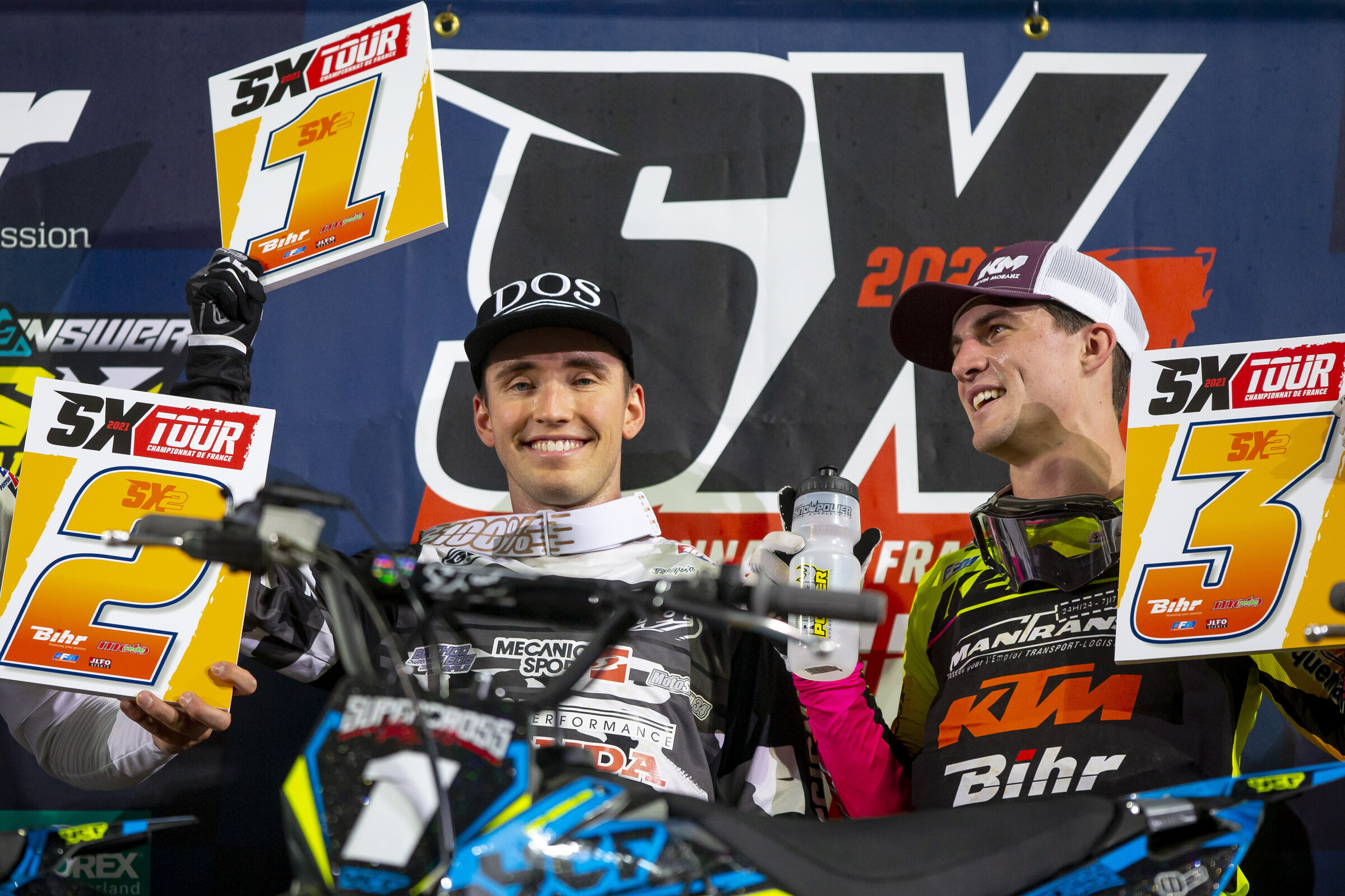 Marvin Musquin (King) and Kyle Peters (Prince) Crowned in Paris SX ...