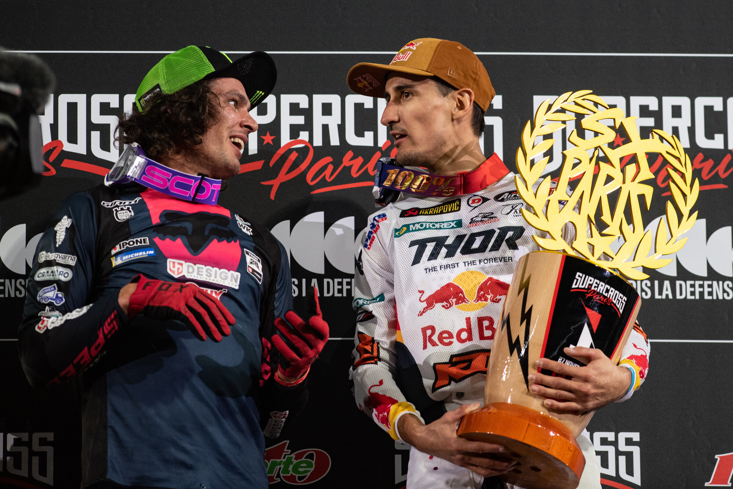 Soubs and Marv were stoked on the 1-2 finish.