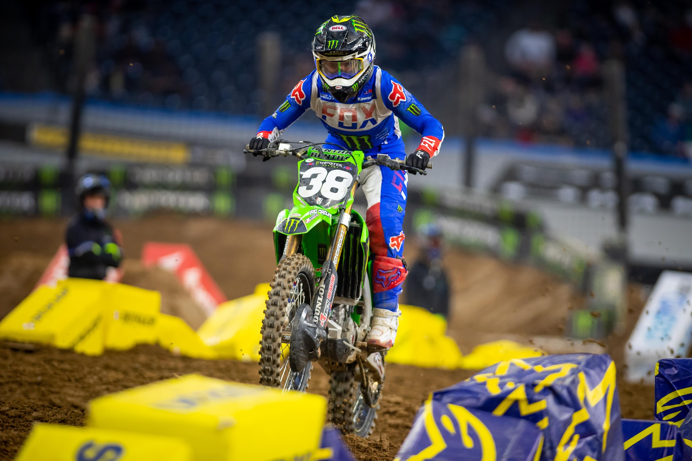 Forkner at the 2021 Houston 1 Supercross.