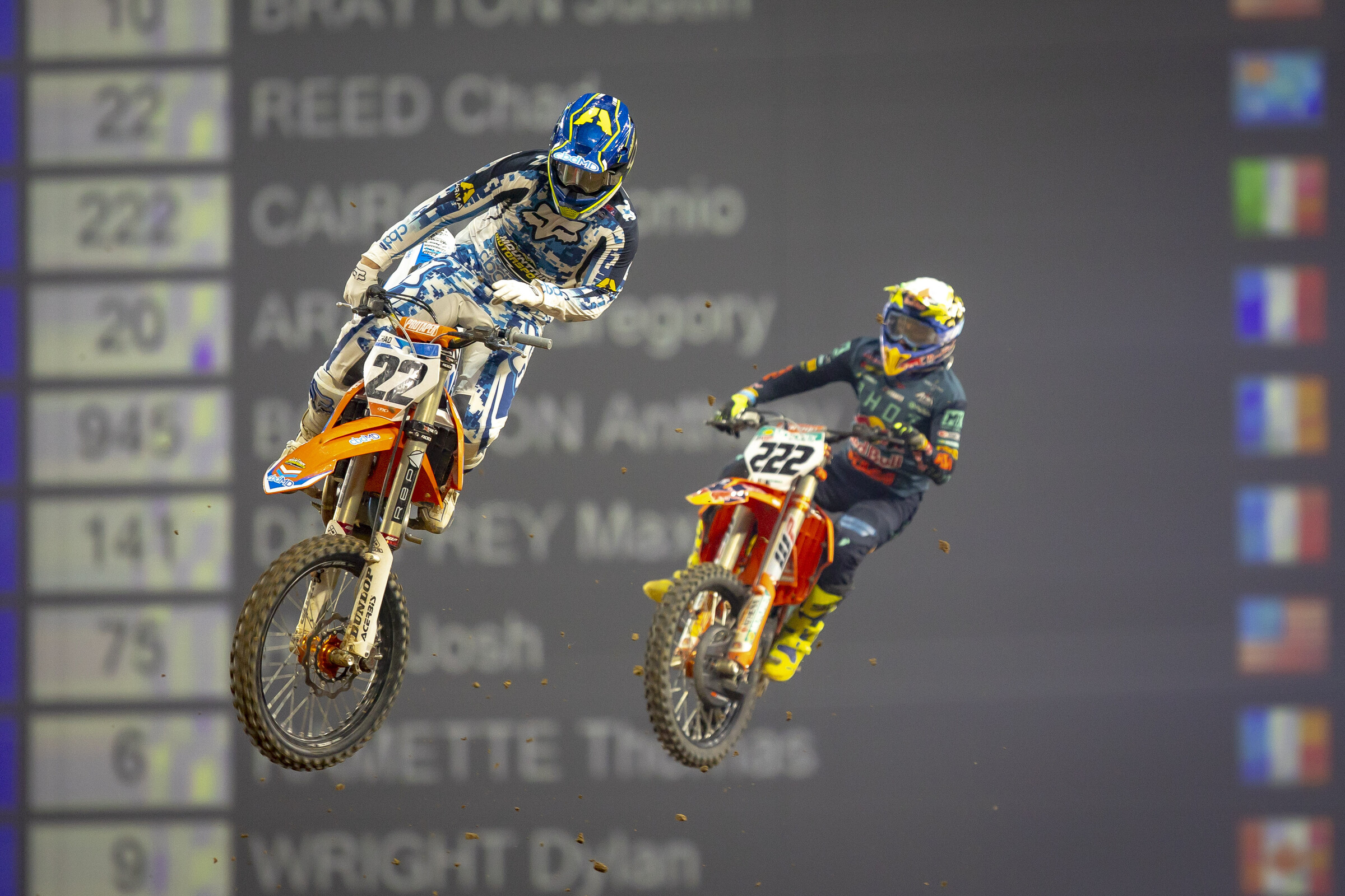 Chad Reed and Antonio Cairoli