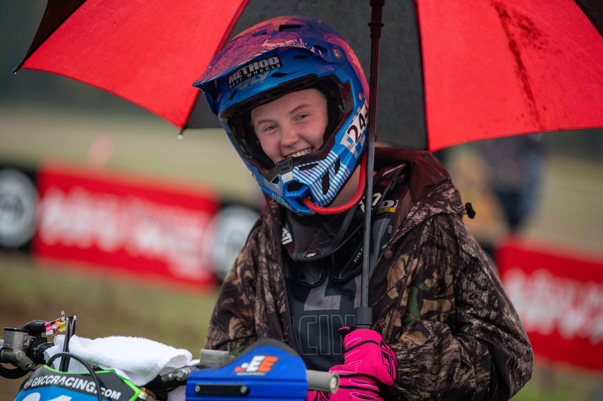 Amateur champ Kayla O’Neill moved to the WXC class for the final round.