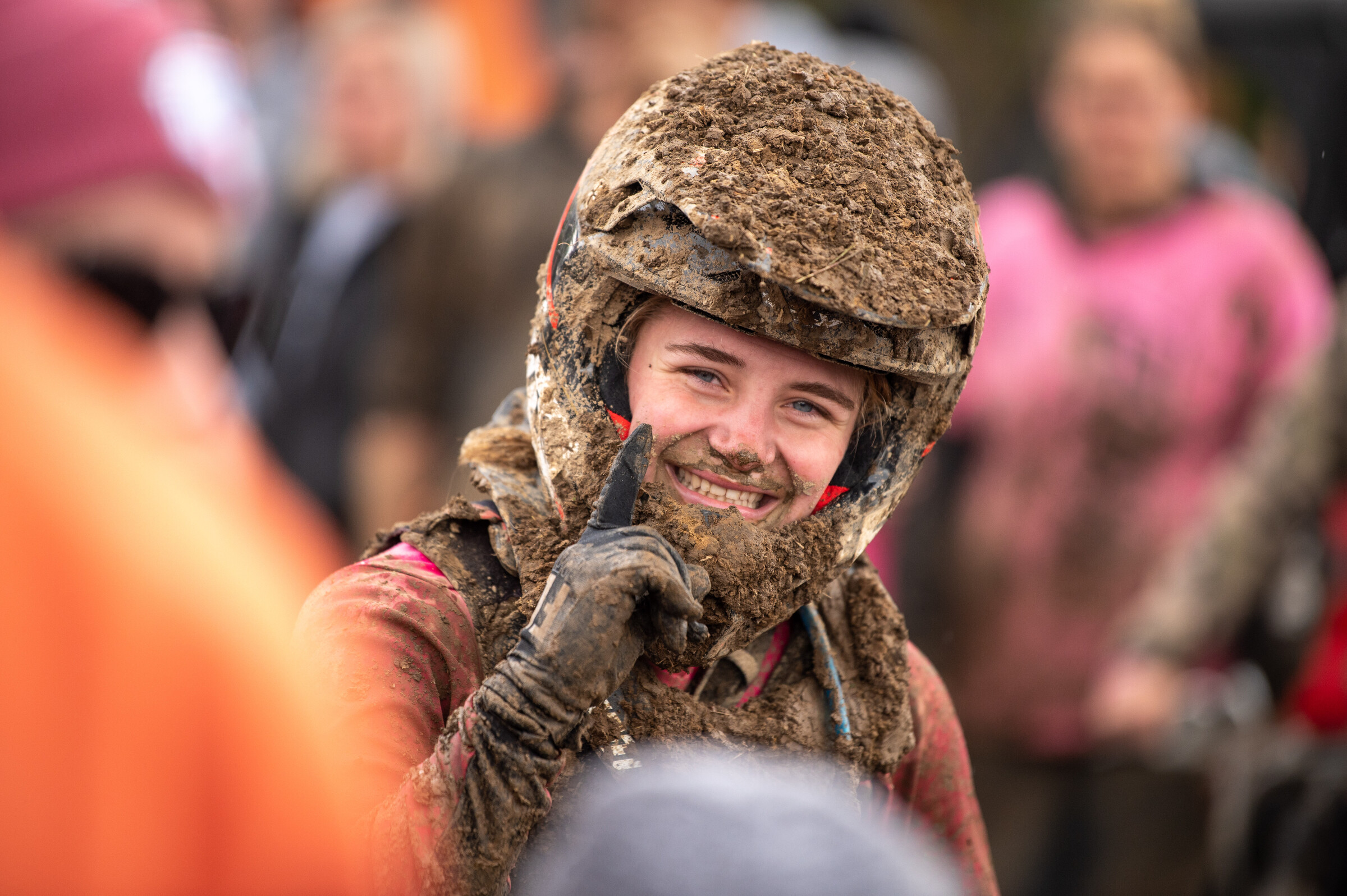 Hannah Hunter after earning her second straight WXC ATV National Championship.