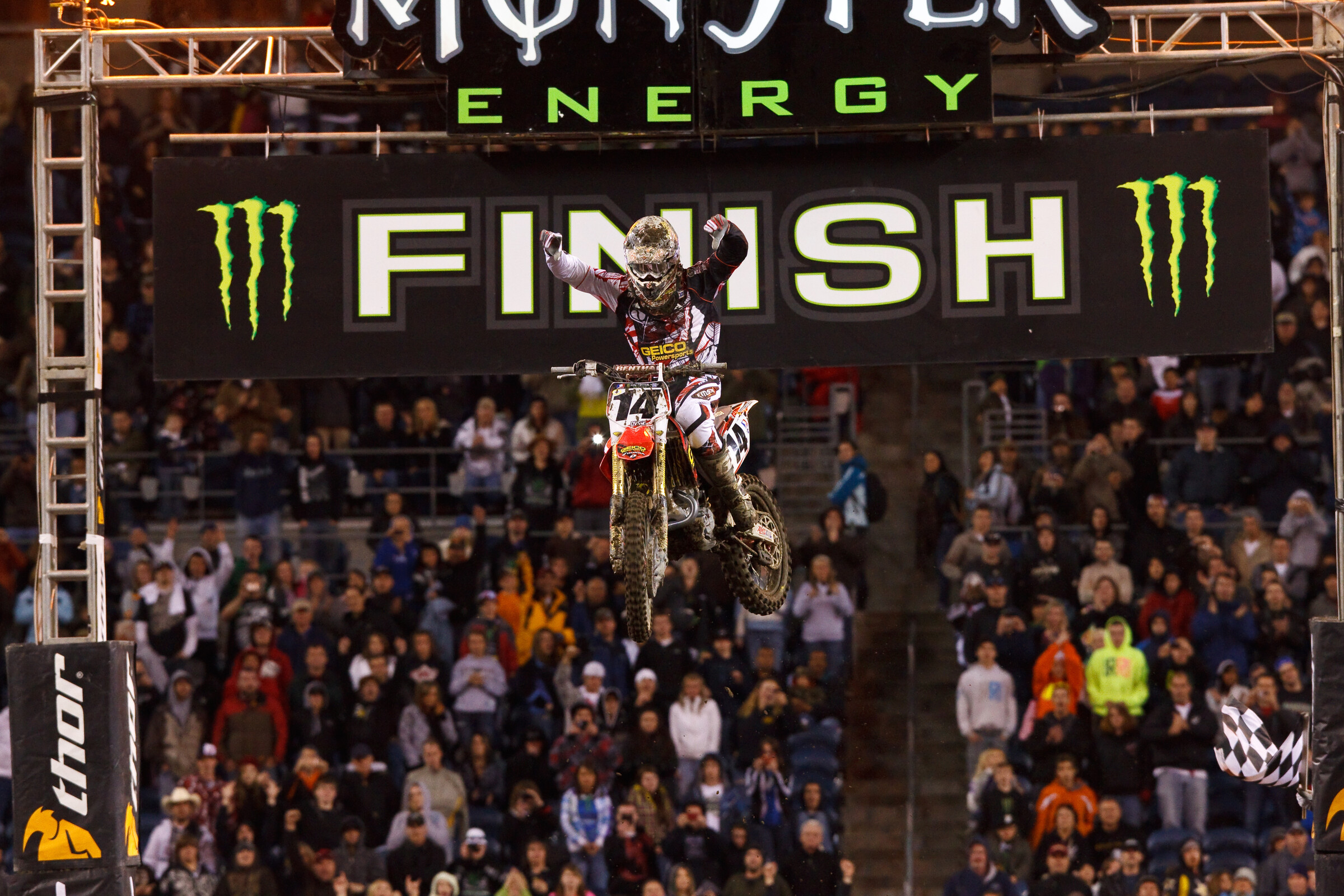 Kevin Windham at the 2010 Seattle Supercross.
