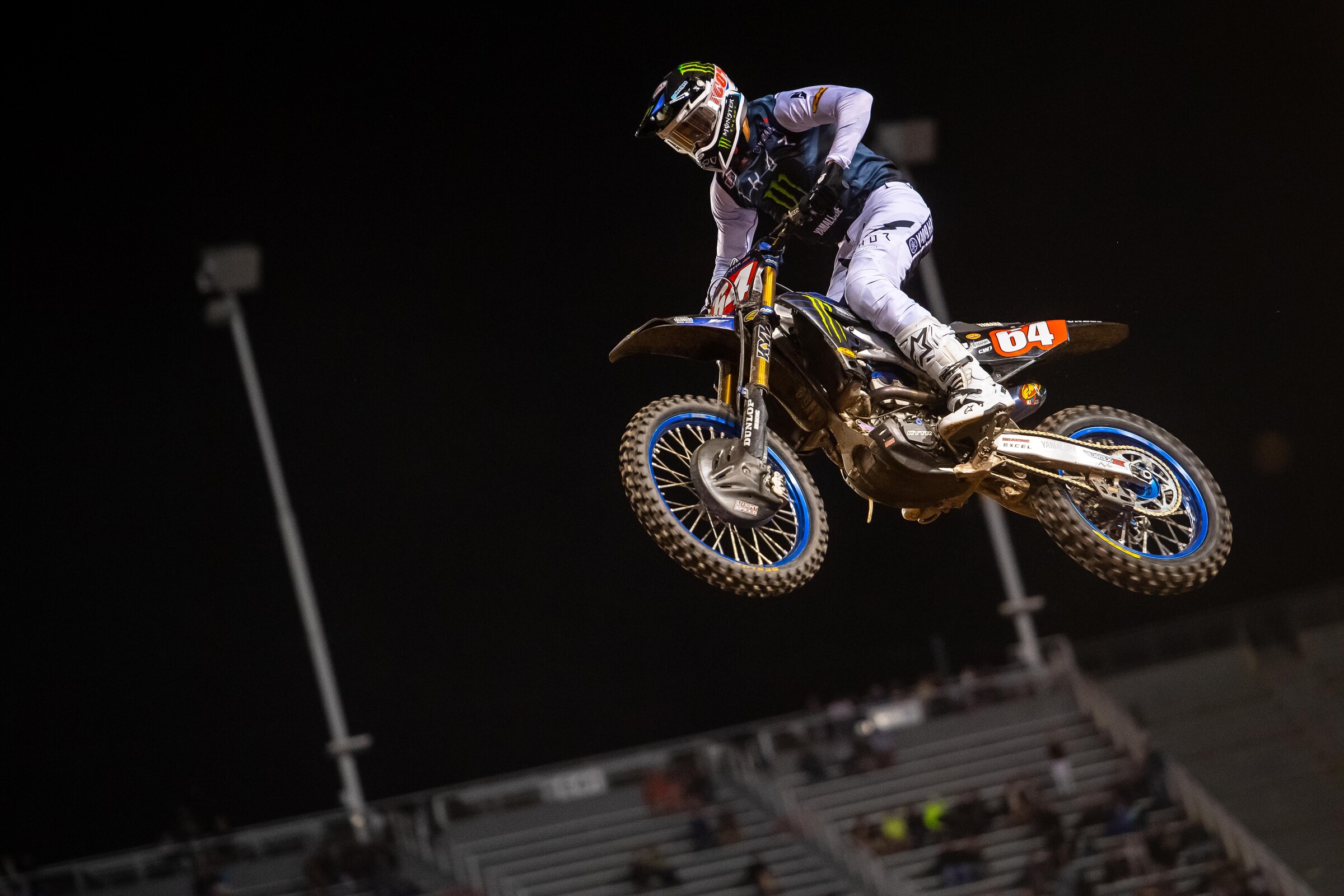 Nichols at the 2021 Monster Energy AMA Supercross finale in Salt Lake City, Utah.