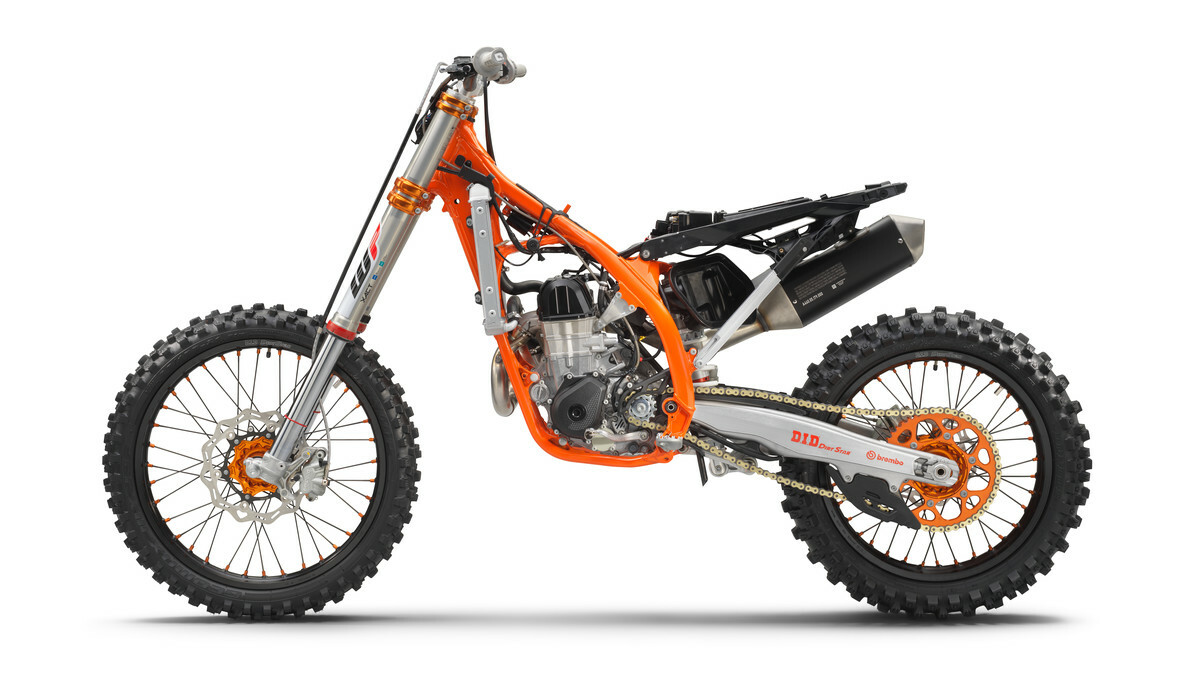 2022 KTM 450 SX-F Factory Edition stripped