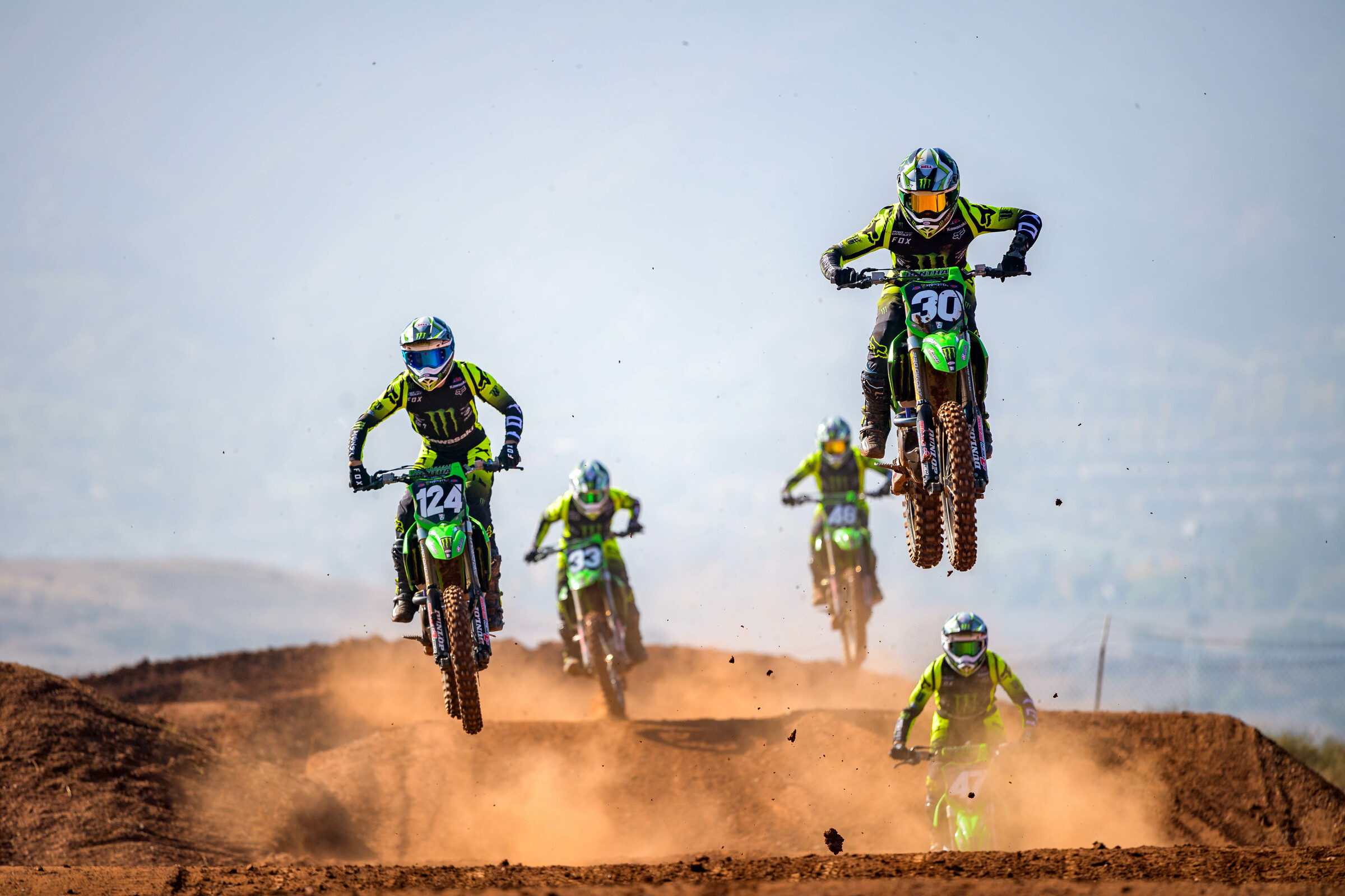 Photo Gallery 2022 Monster Energy/Pro Circuit Kawasaki Team Shoot