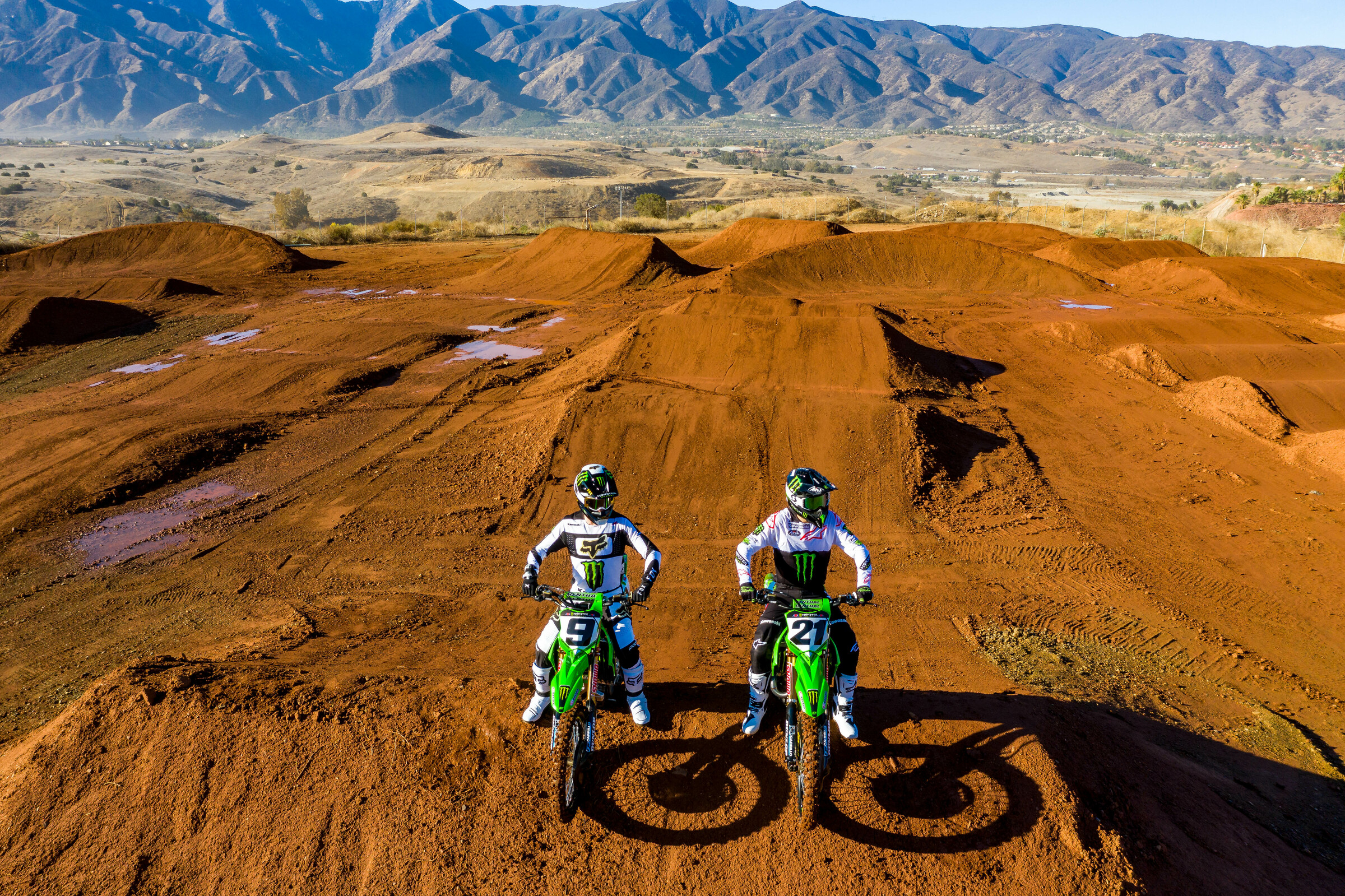 #9 Adam Cianciarulo and #21 Jason Anderson